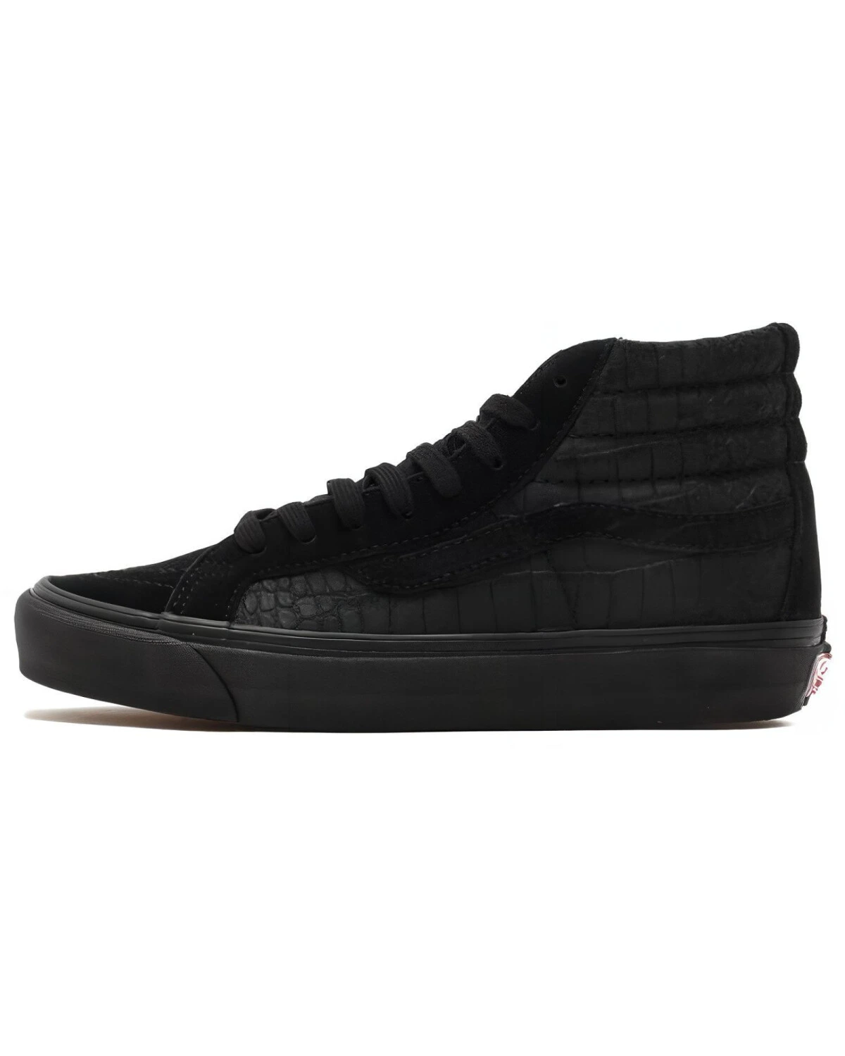 Vans SK8 унисекс кеды высокие черные с амортизацией картинка