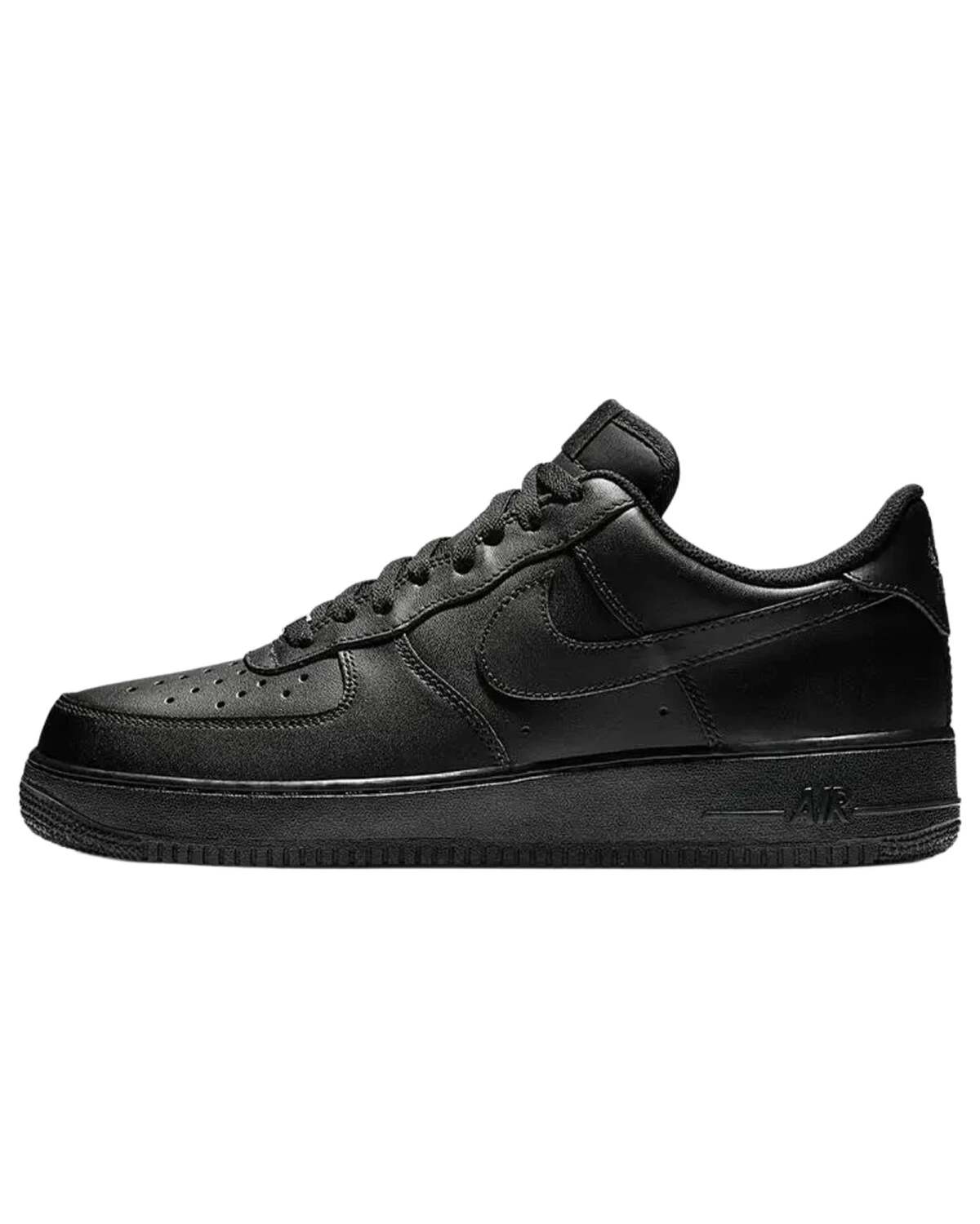 Nike Air Force 1 unisex кроссовки ретро уличные черно-коричневые картинка