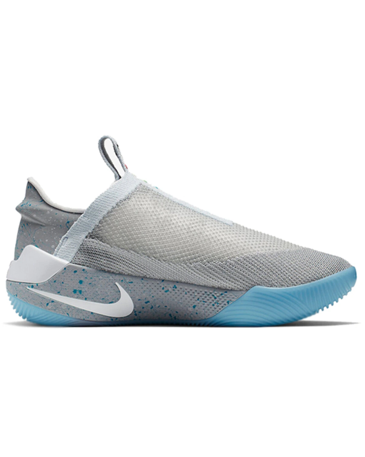 Nike Adapt BB Mag мужские баскетбольные кроссовки серые с амортизацией картинка