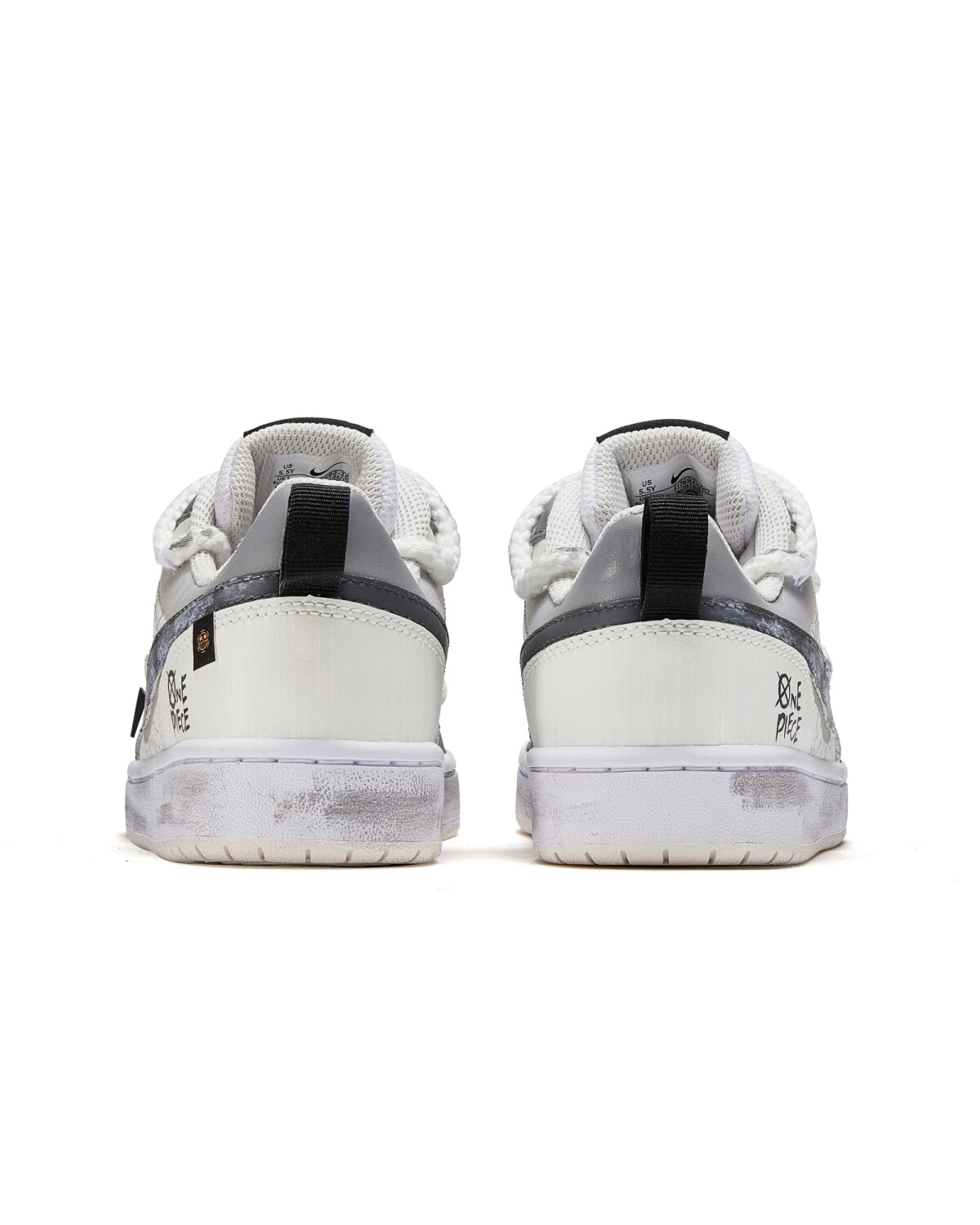 Nike Court Borough 2 Marine Storm женские кроссовки серые с амортизацией картинка