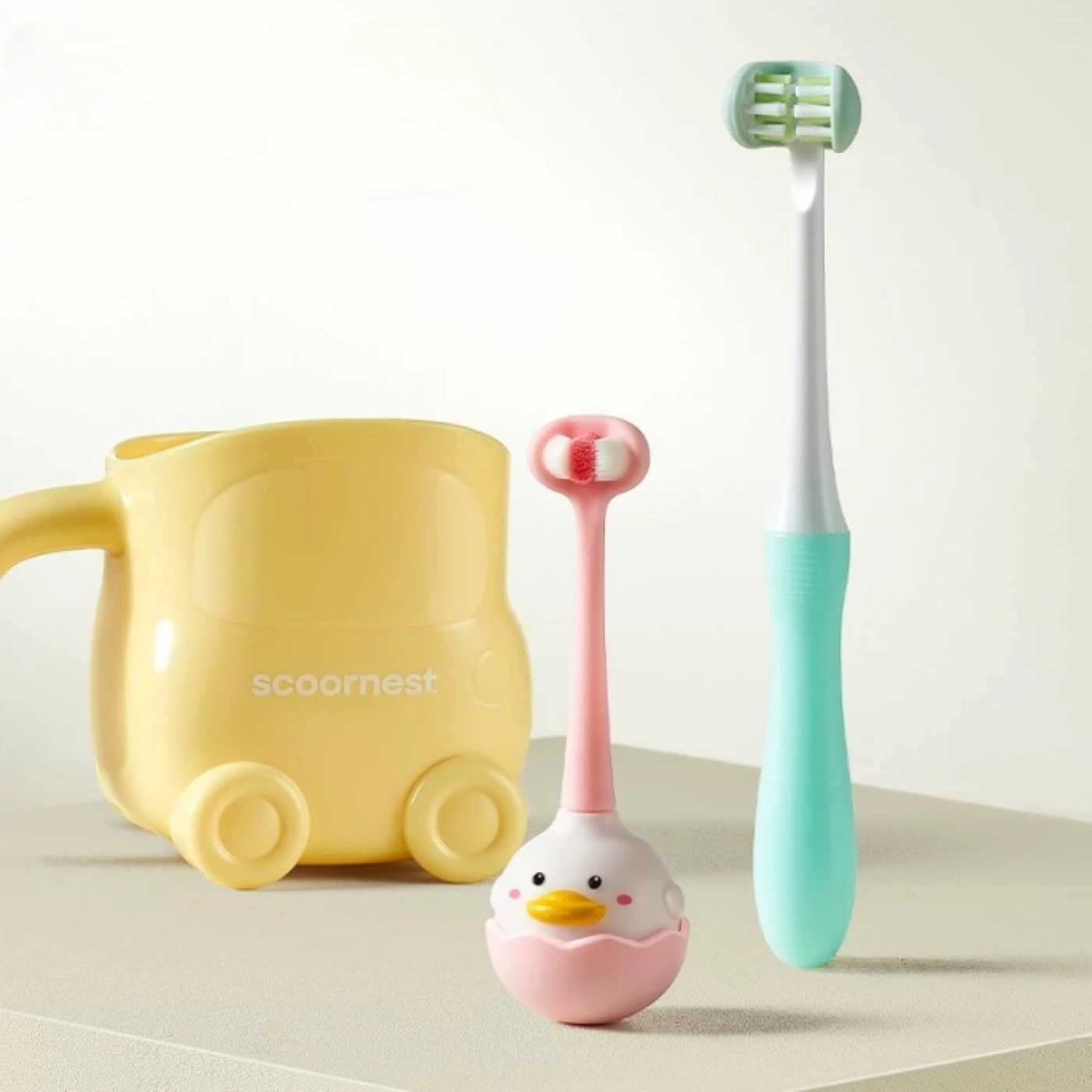 Набор для чистки зубов  Tumbler (Розовый) картинка