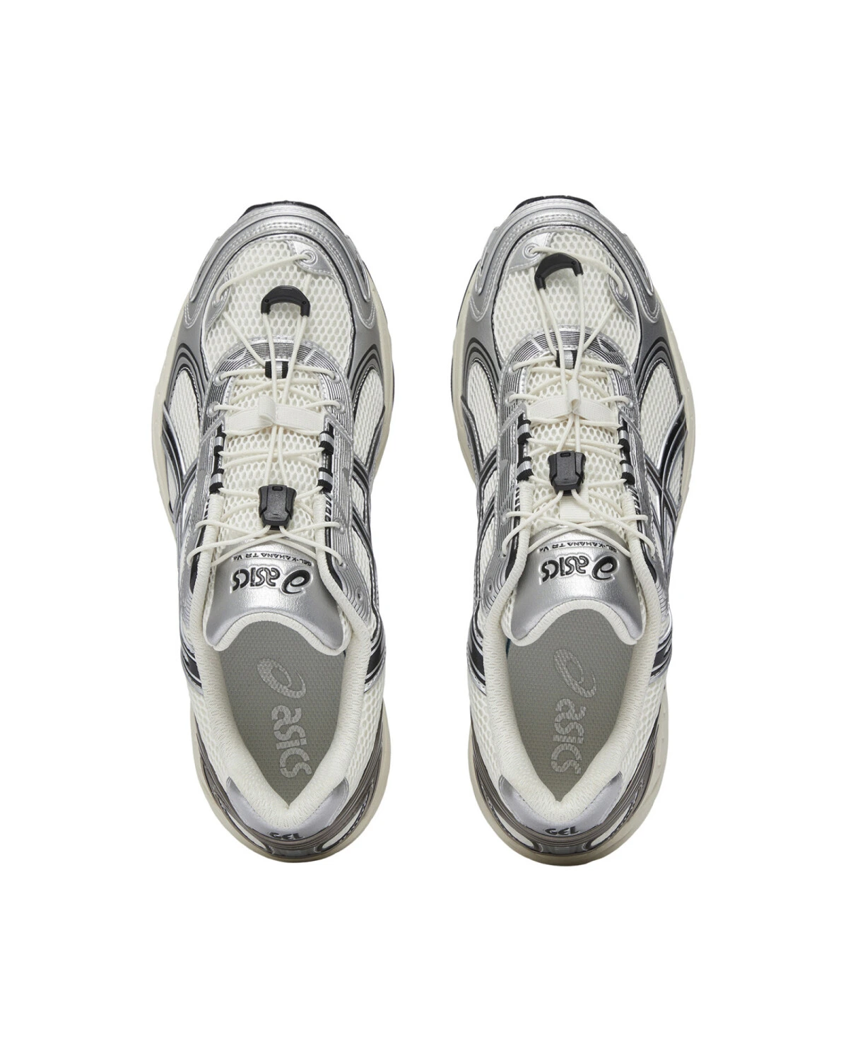 Asics Gel-Kahana TR V4 унисекс кроссовки повседневные бело-коричневые картинка