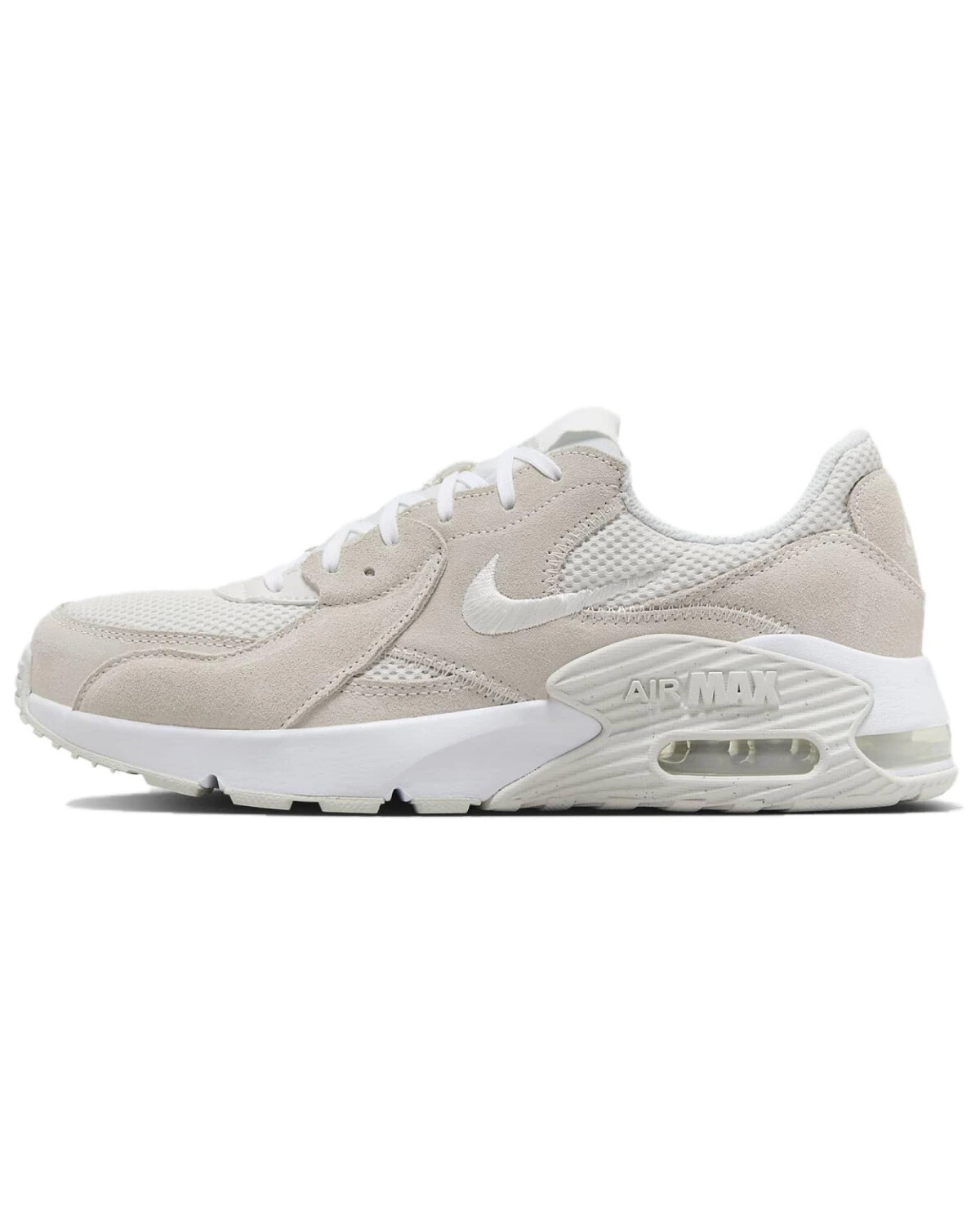 Nike Air Max Excee женские повседневные кроссовки сетка и кожа бежевые картинка