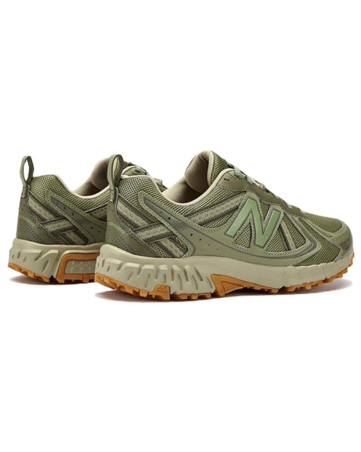 New Balance 410 унисекс кроссовки зелёные для бега картинка