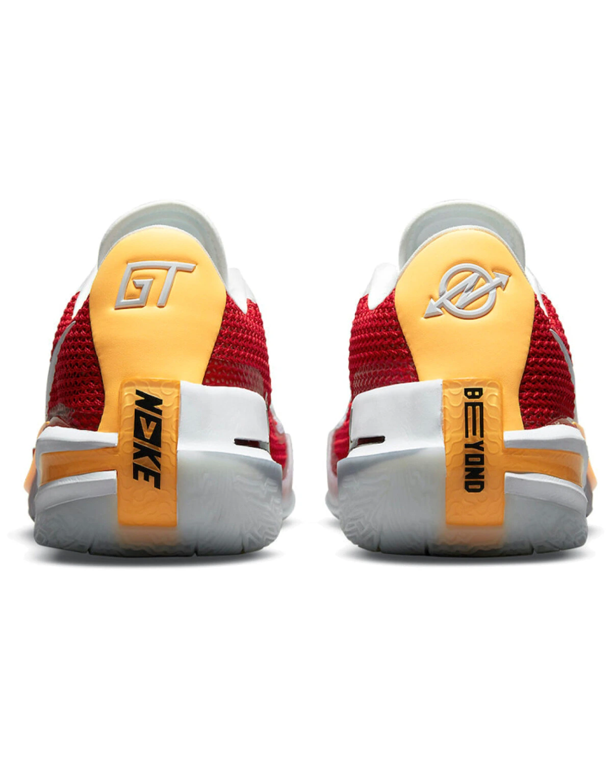 Nike Air Zoom G.T. Cut 1 унисекс баскетбольные кроссовки бело-красные картинка