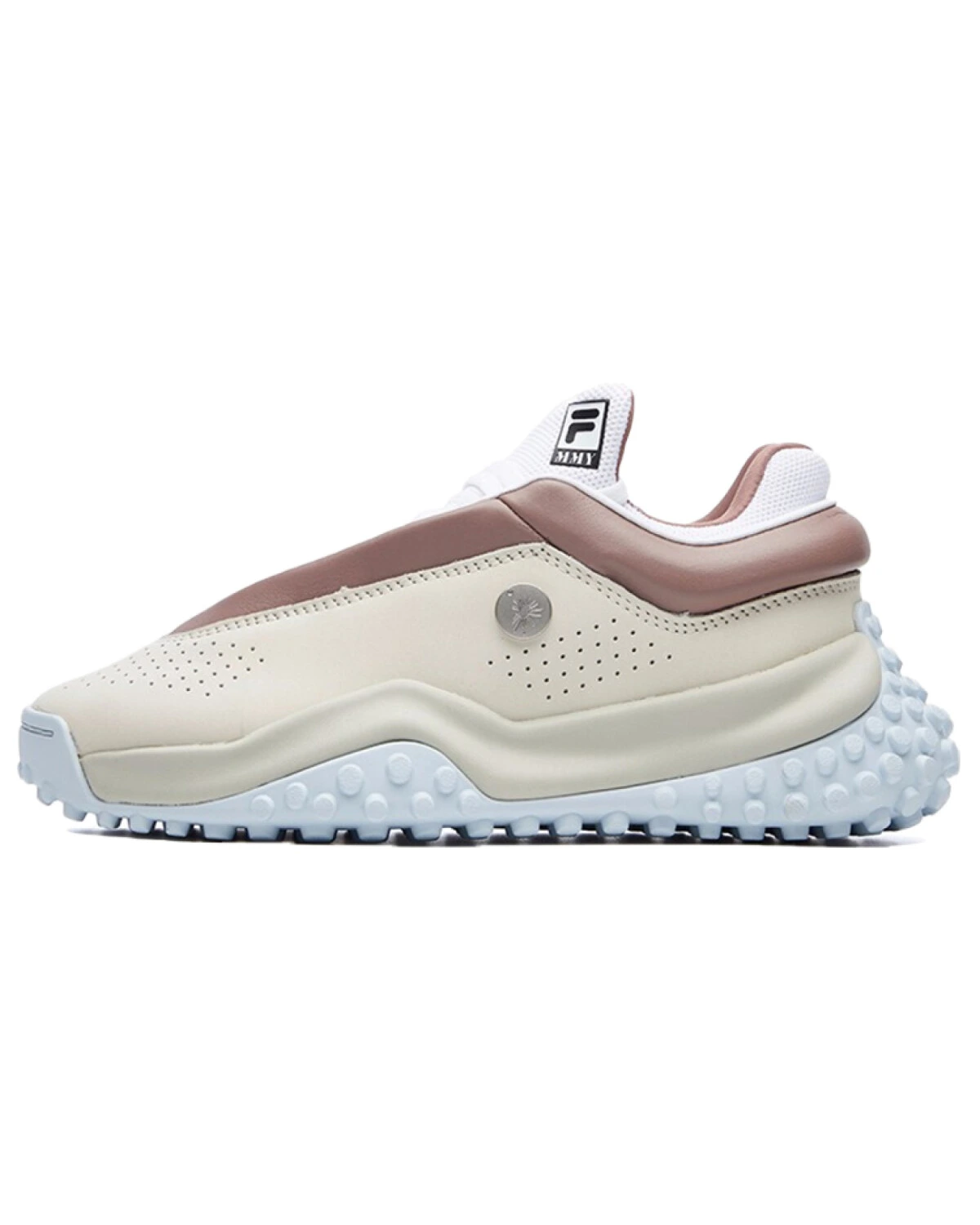 MIHARA YASUHIRO x FILA FM7 женские кроссовки бело-коричневые картинка