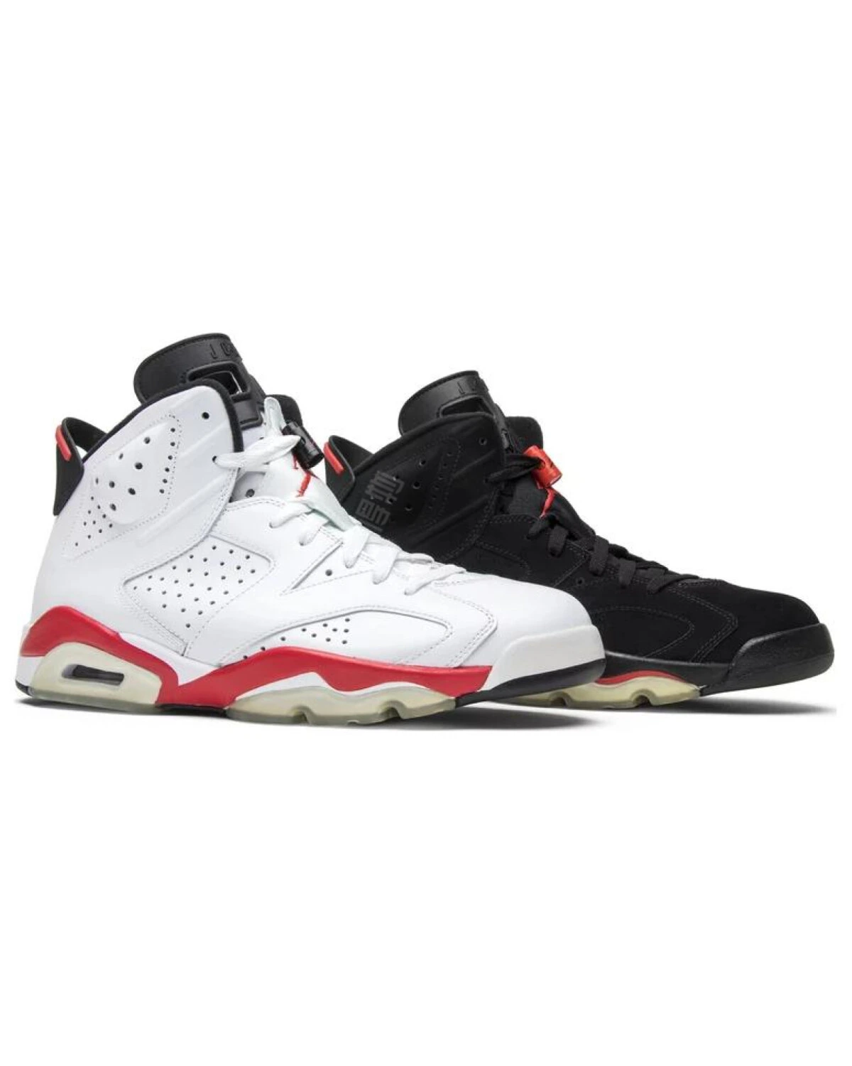 Jordan Air Jordan 6 Infrared Pack мужские кроссовки высокие черно-белые картинка