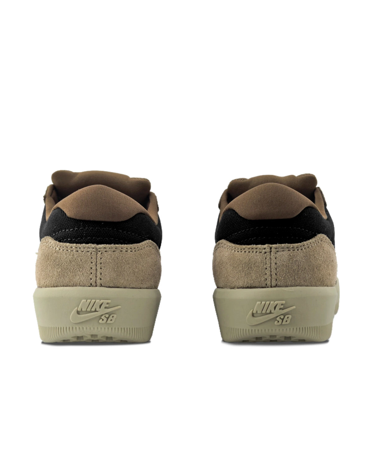 Nike SB Force 58 унисекс кроссовки коричнево-оранжевые скейтбордные картинка