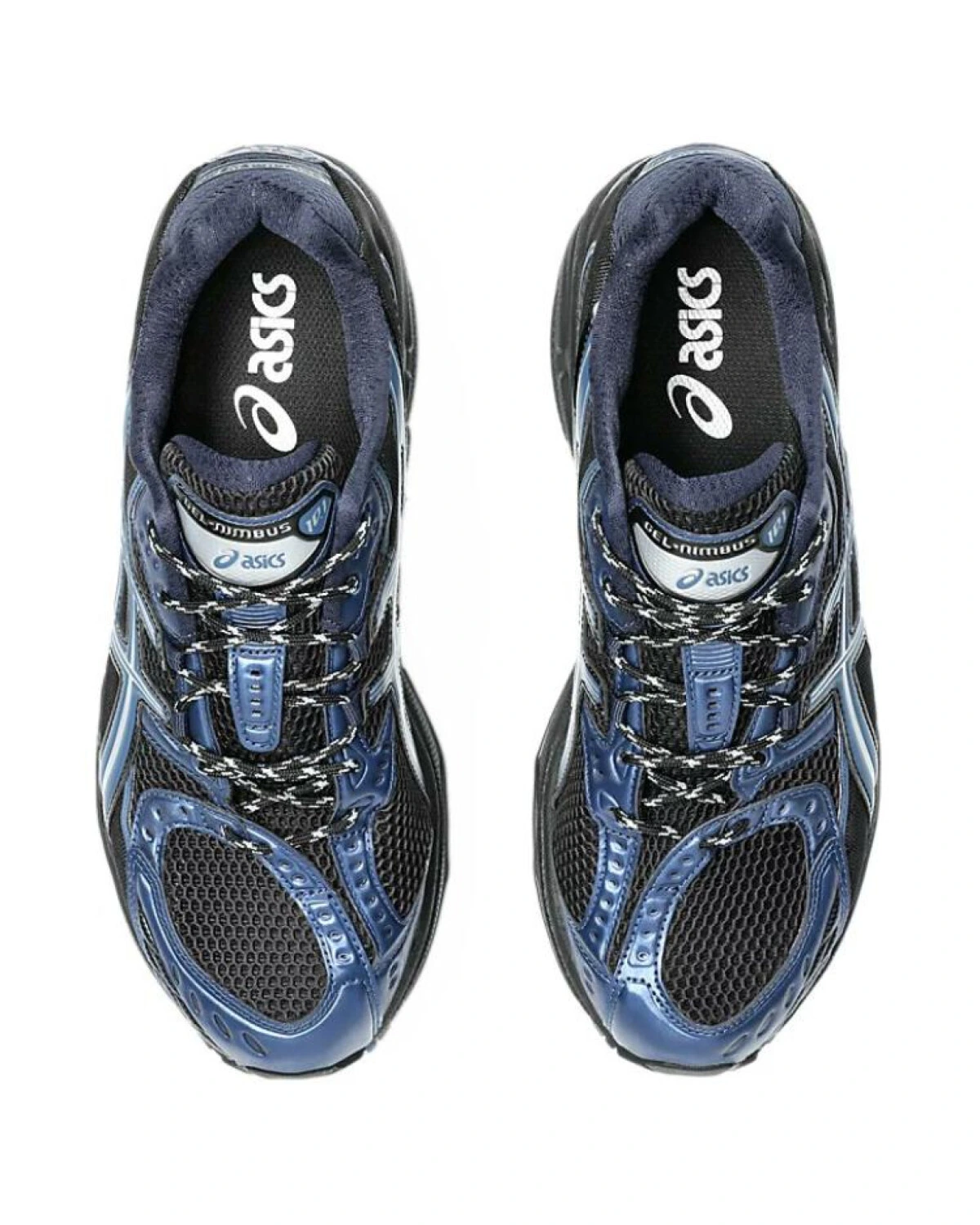 Asics GEL-Nimbus 10.1 унисекс кроссовки сине-черные для бега картинка