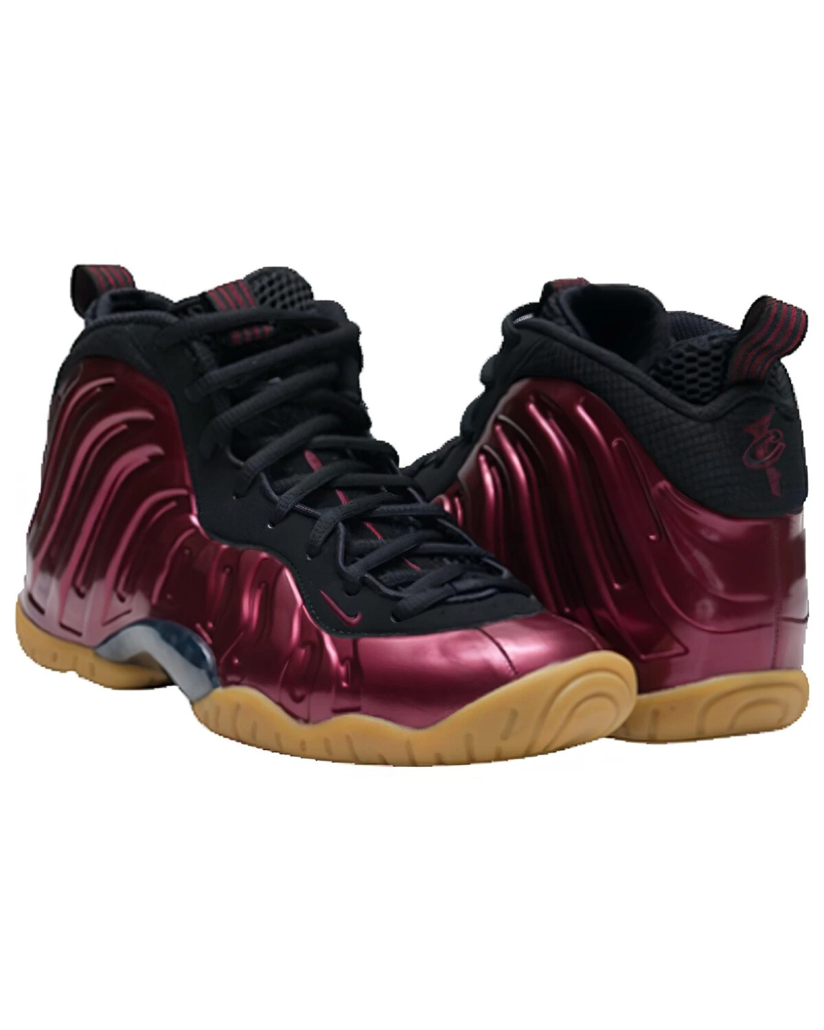 Nike Foamposite One Maroon детские баскетбольные кроссовки красные картинка