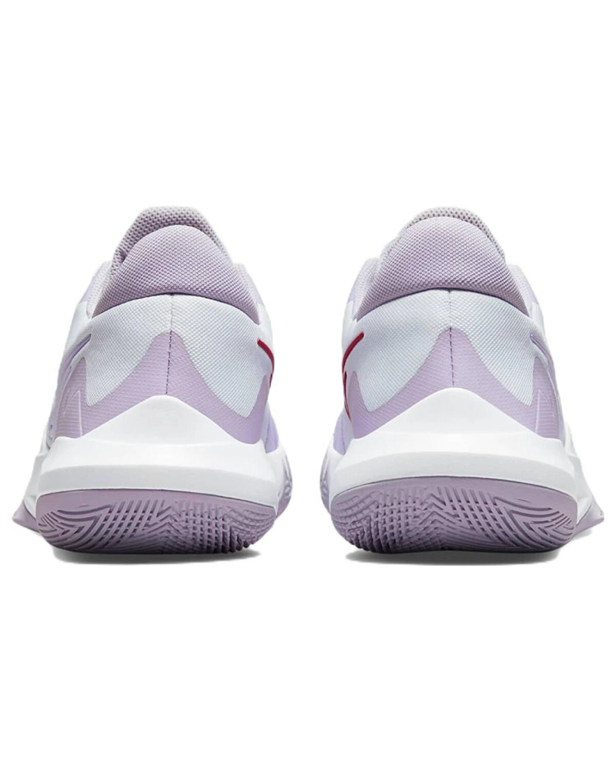 Nike Precision 6 унисекс кроссовки фиолетово-белые антискользящие картинка