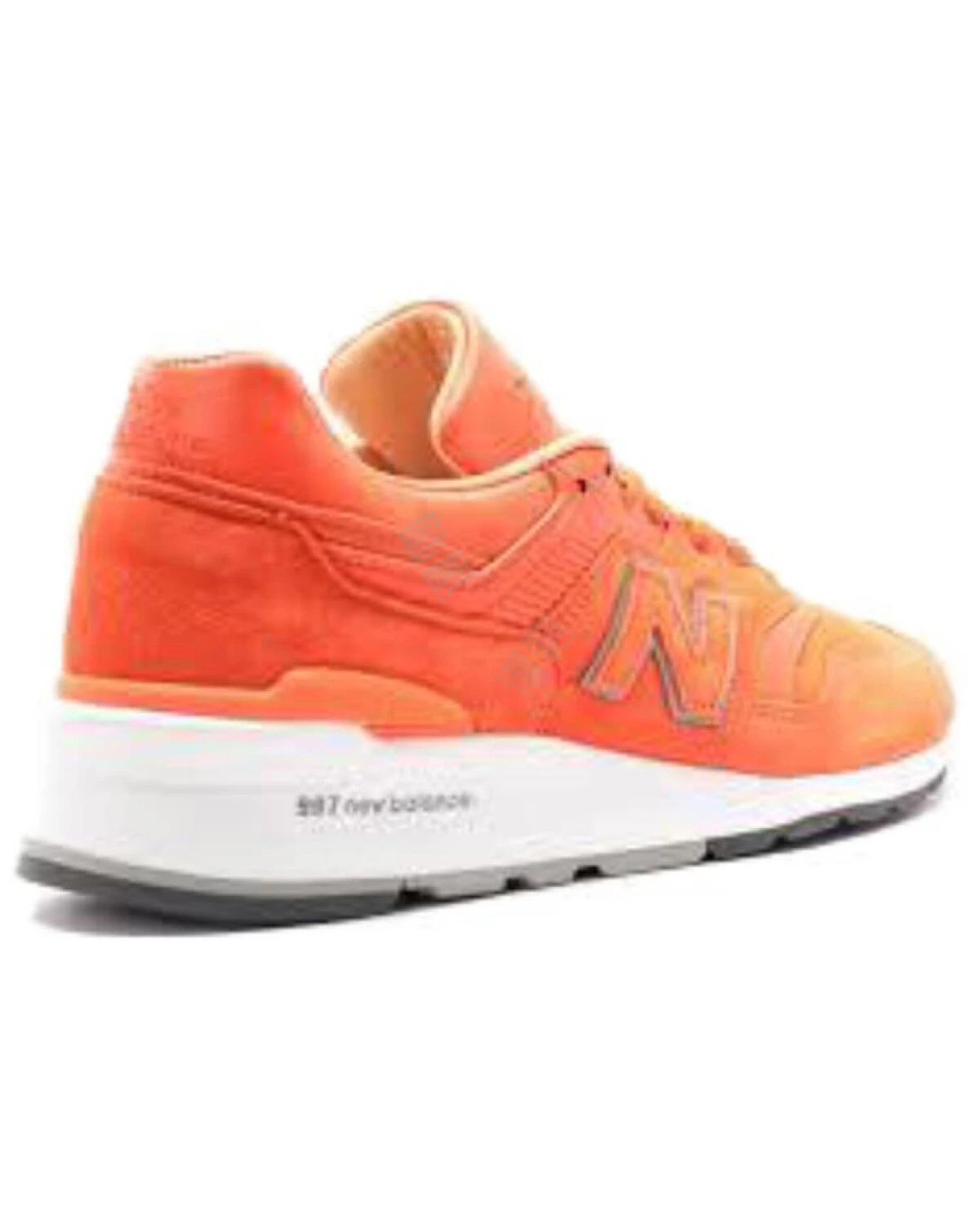 New Balance NB 997 унисекс кроссовки оранжевые повседневные картинка