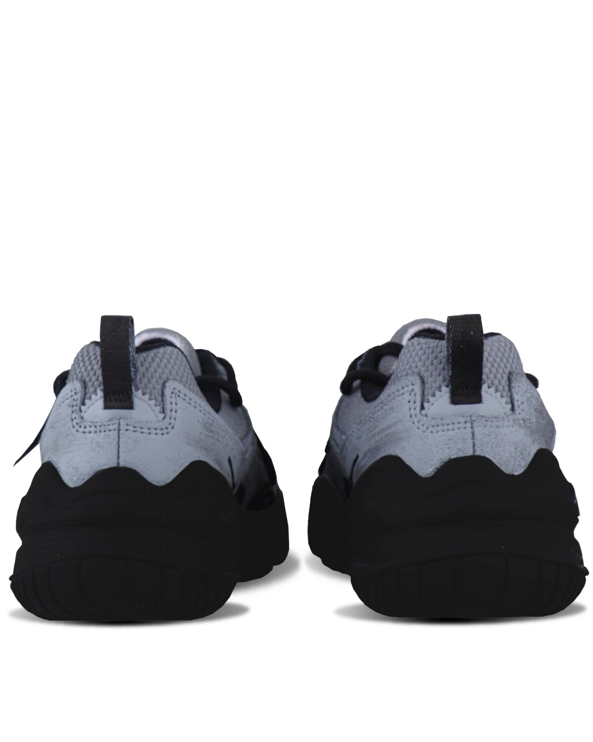 Nike Tech Hera unisex повседневные кроссовки из нубука серо-черные картинка