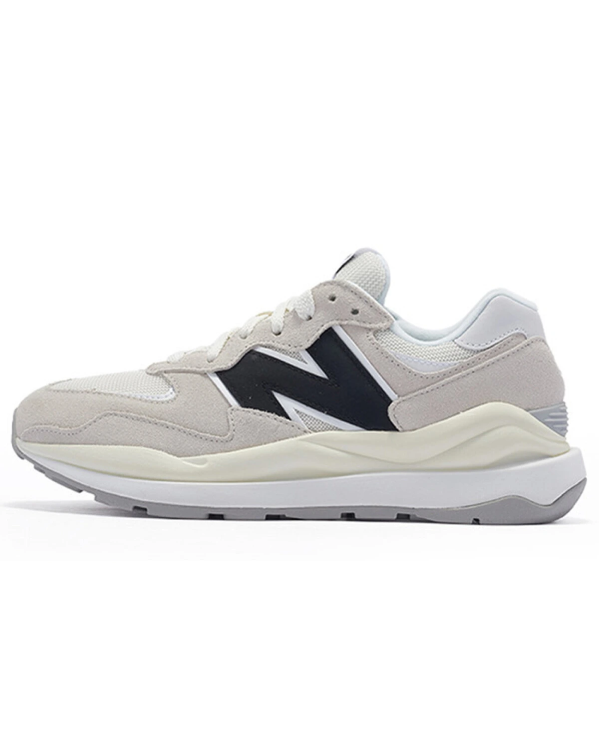 New Balance NB 5740 мужские и женские кроссовки ретро серо-белые картинка