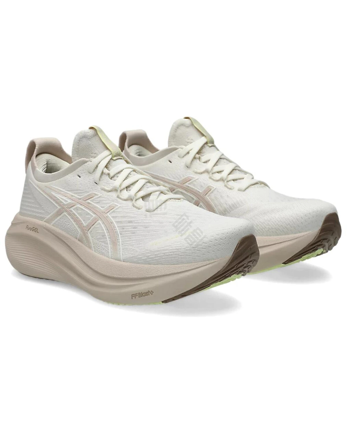 Asics GEL-NIMBUS 27 женские кроссовки для бега комфортные дышащие белые картинка