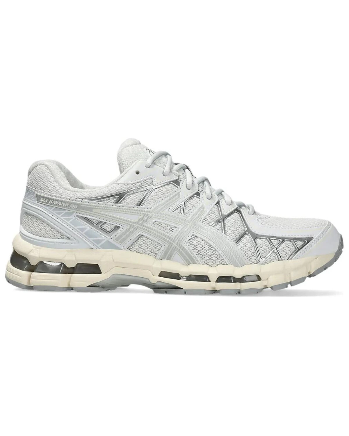 Asics Gel-Kayano20 унисекс спортивные кроссовки для марафона серебристые картинка