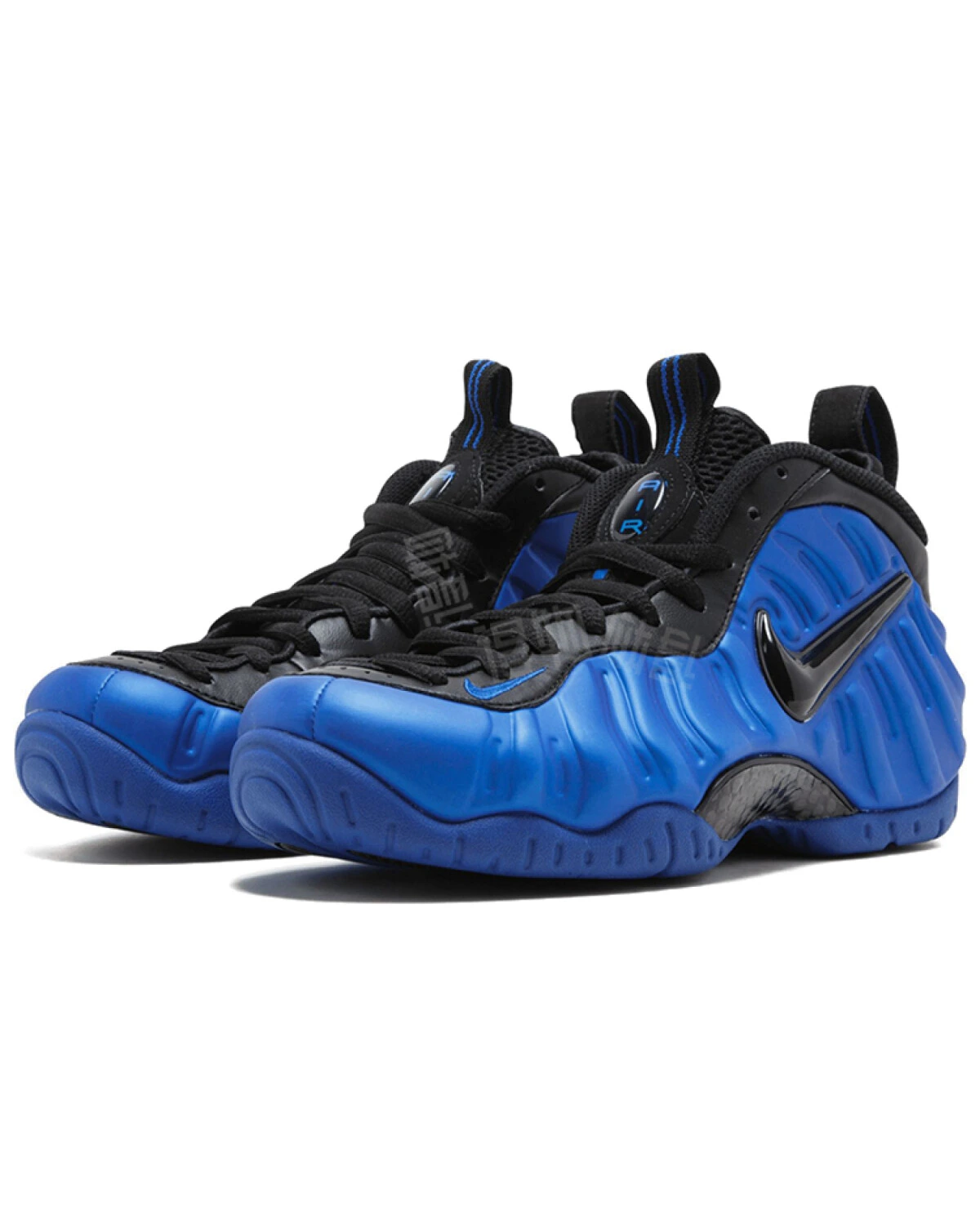 Nike Foamposite Pro Air Hyper Cobalt кроссовки с амортизацией и поддержкой синие картинка