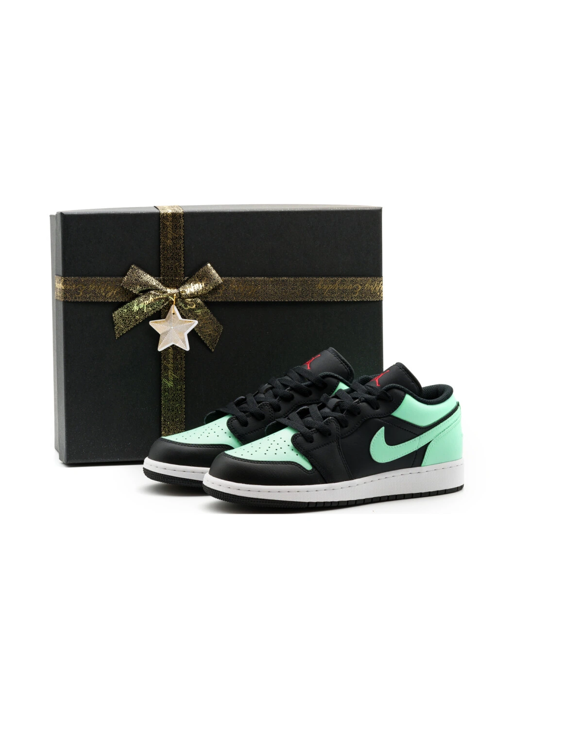 Jordan Air Jordan 1 кроссовки кожаные мятного цвета с амортизацией для повседневной носки картинка