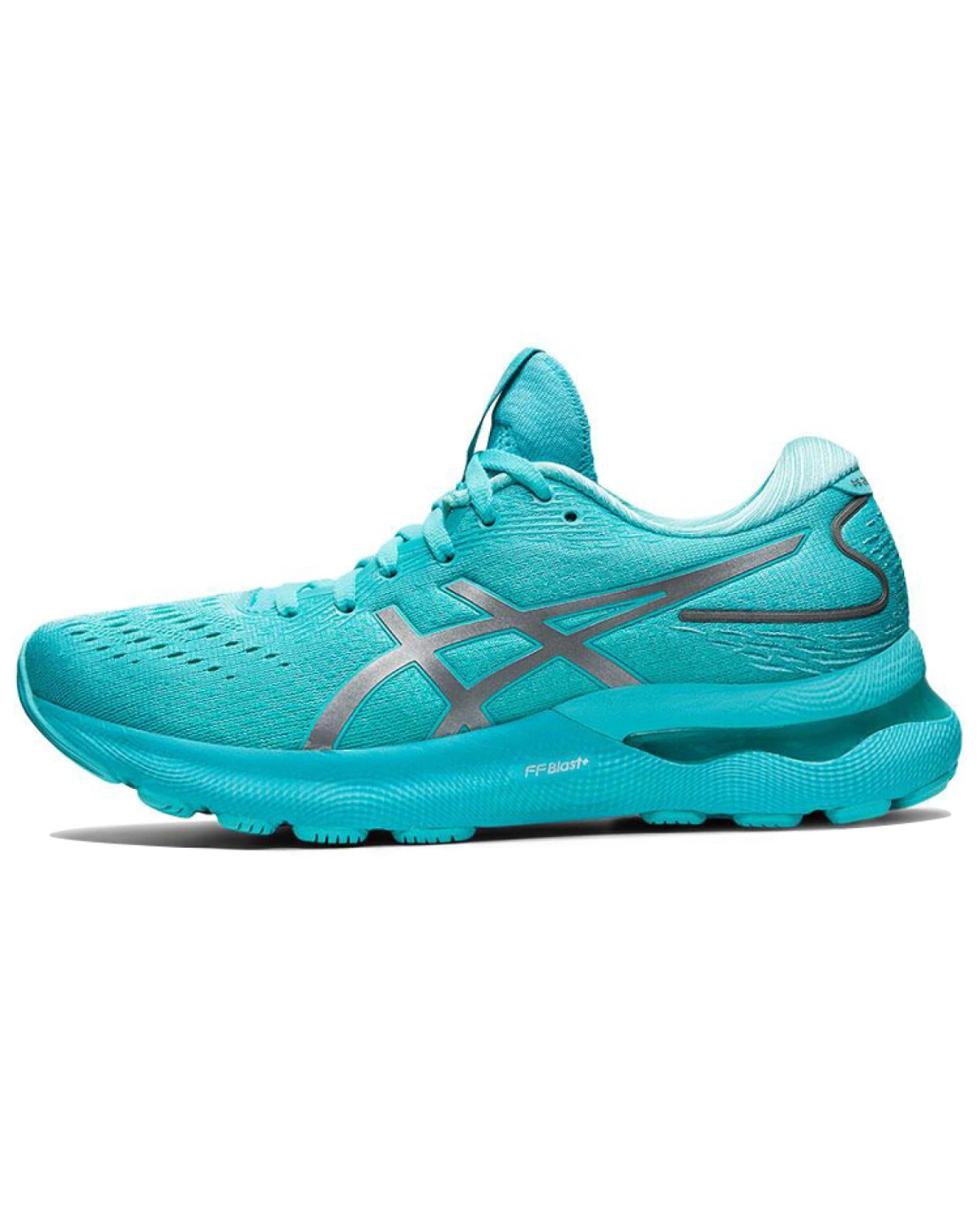 Asics GEL-Nimbus 24 Lite-Show женские спортивные кроссовки для бега голубые картинка