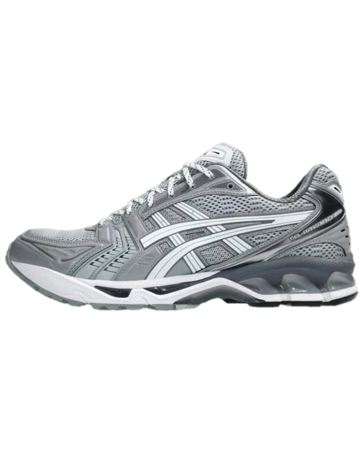 Asics Gel-Kayano 14 unisex кроссовки для бега серебристо-серые картинка