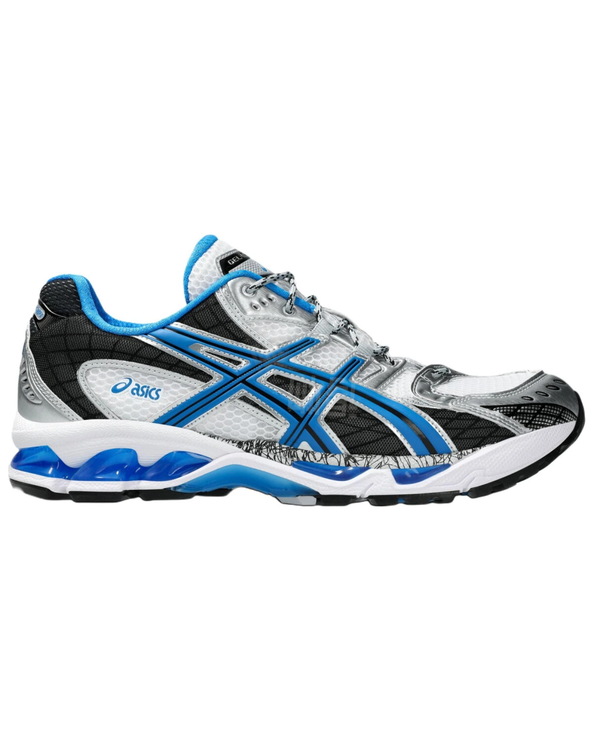 Asics GEL-Nimbus 10.1 унисекс кроссовки для бега бело-голубые картинка