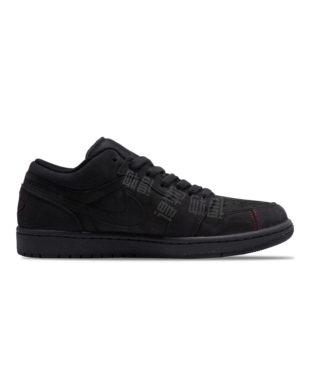 Jordan Air Jordan 1 мужские кроссовки черно-серые анти-скользящие картинка