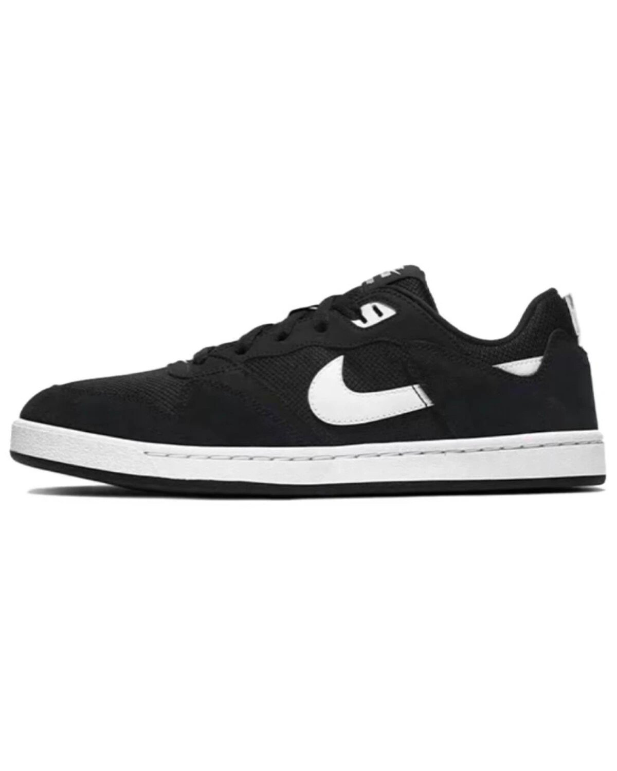 Nike SB Alleyoop Унисекс повседневные кроссовки сетка и кожа черные картинка