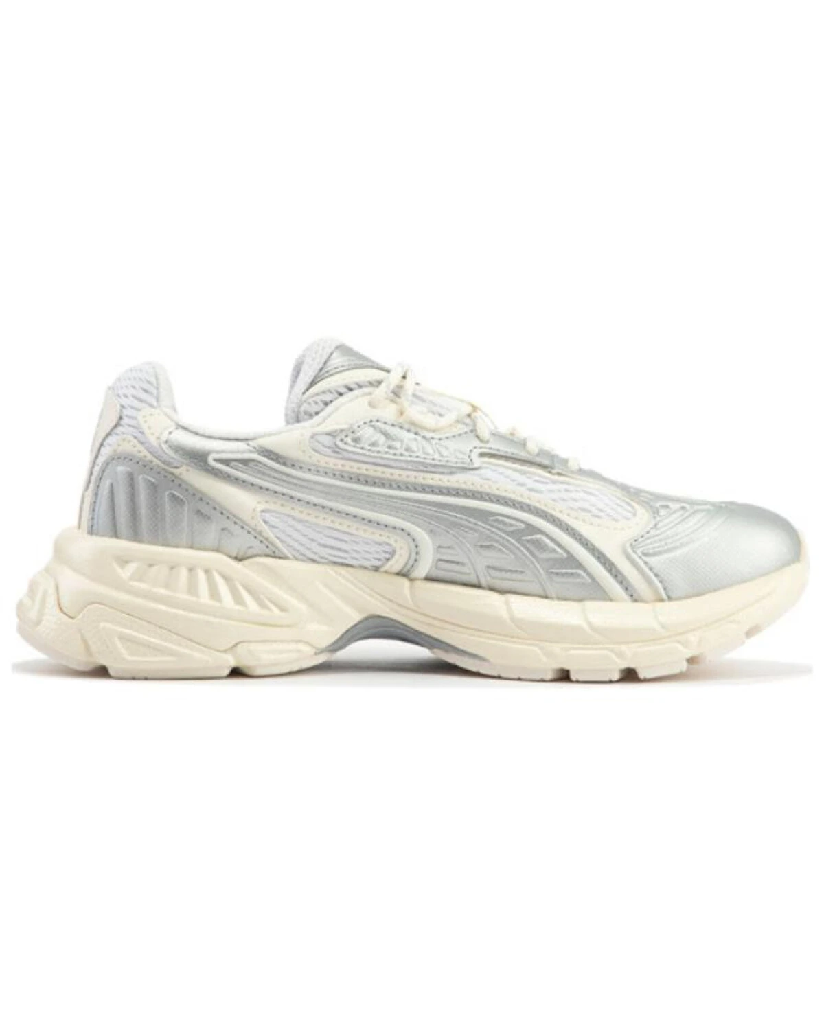 PUMA Velophasis unisex кроссовки толстоподошвенные серебряные картинка