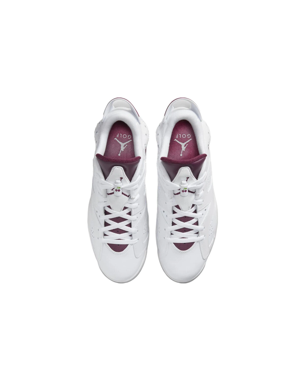 Jordan Air Jordan 6 unisex спортивные кроссовки кожаные бело-красные картинка
