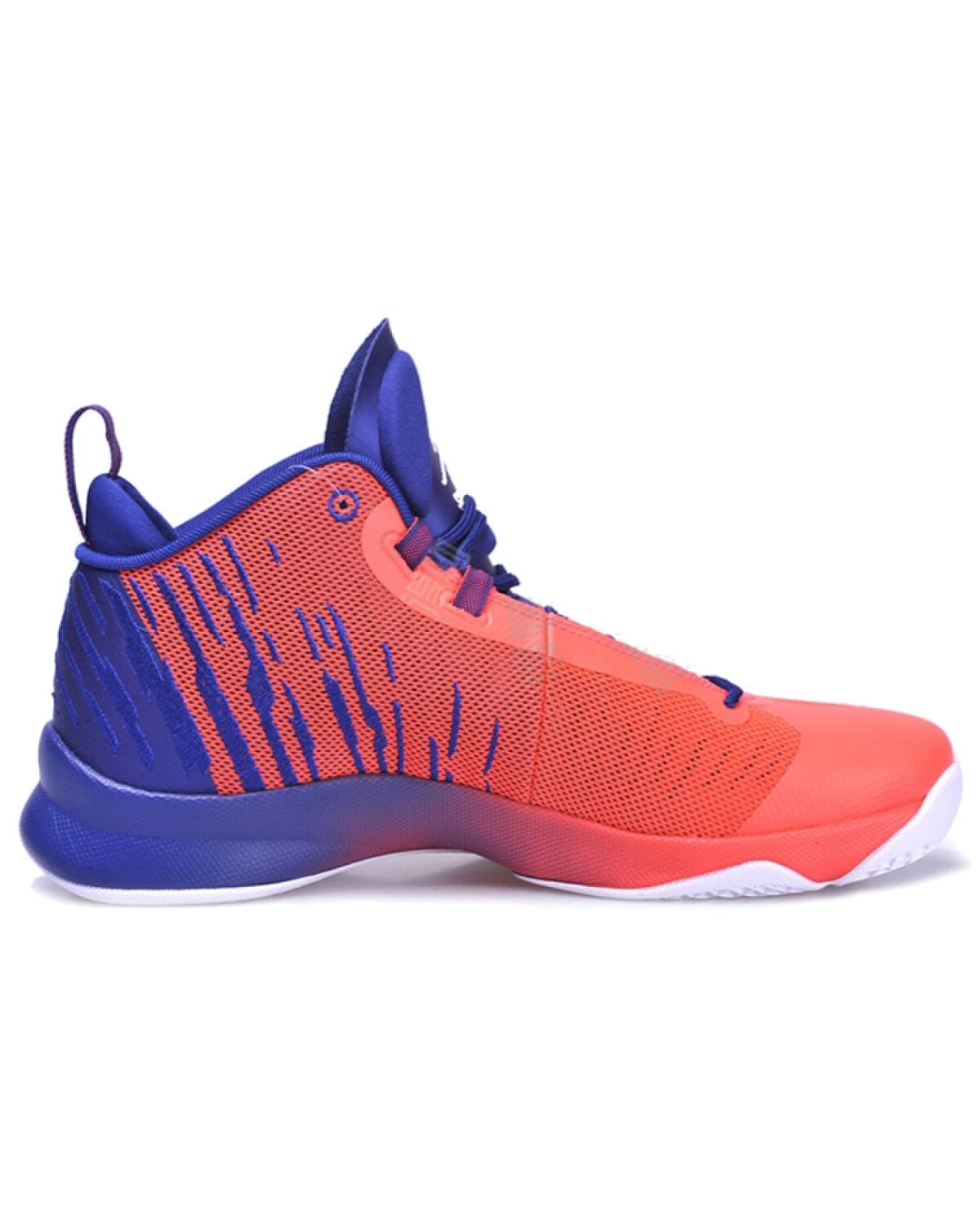 Jordan Super.Fly 5 мужские кроссовки высокие баскетбольные красно-синие картинка