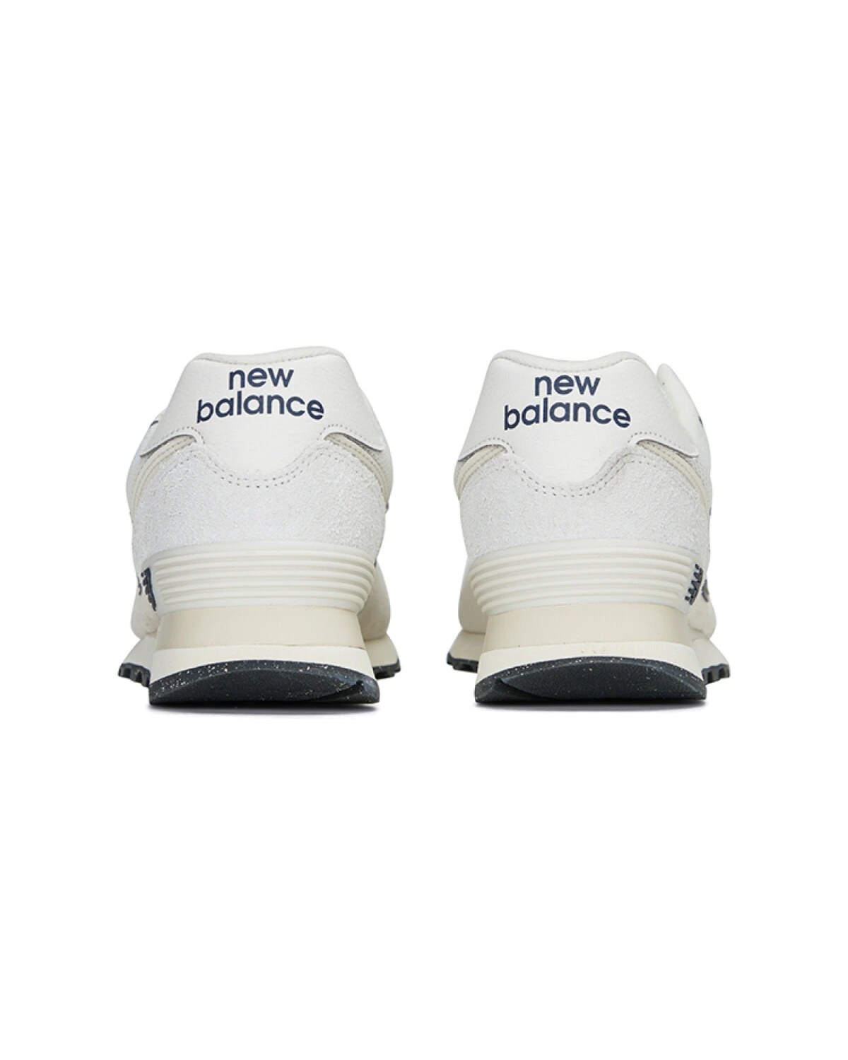 New Balance 574 унисекс кроссовки повседневные серо-белые картинка