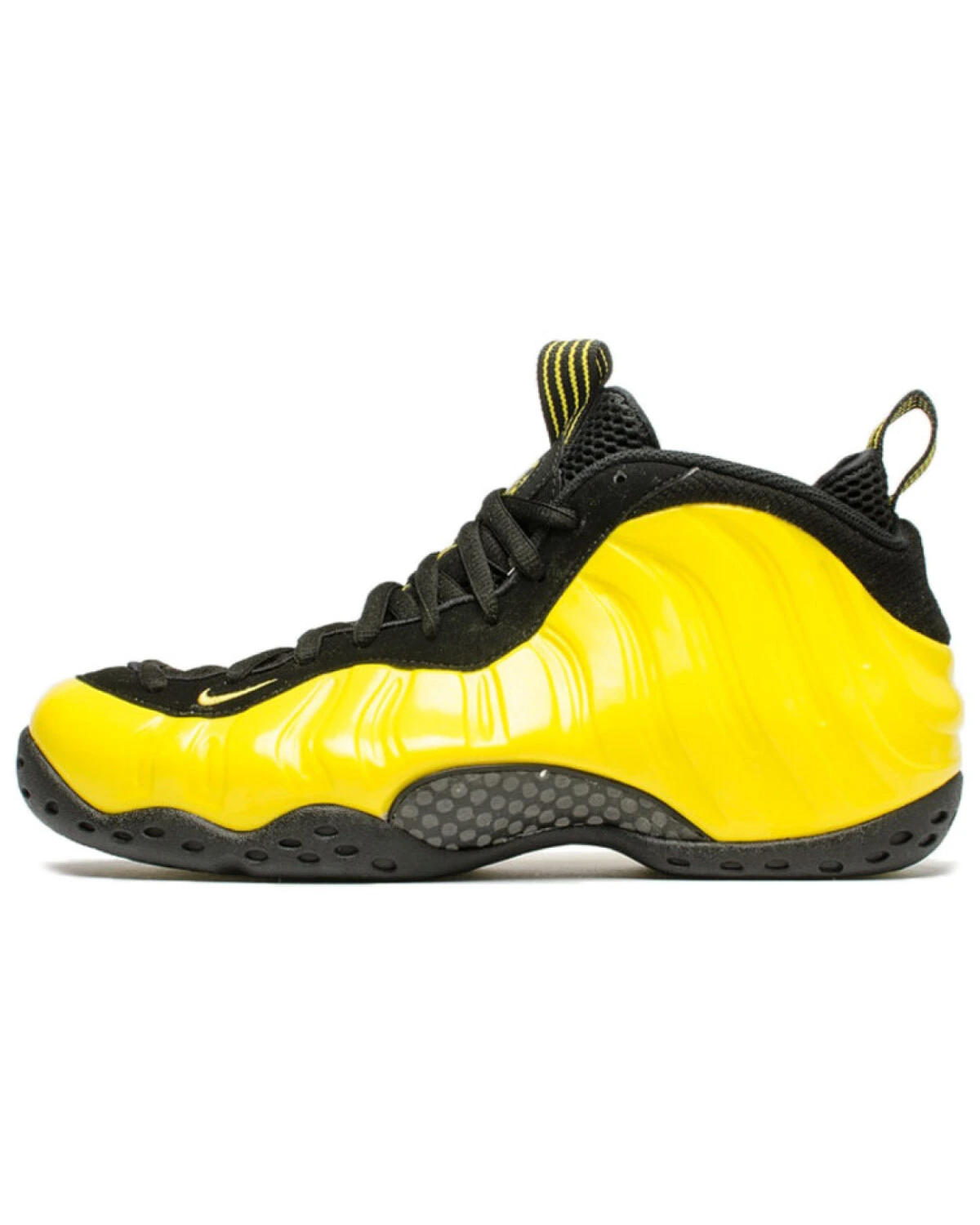 Nike Foamposite One Wu-Tang 'Optic Yellow' унисекс баскетбольные кроссовки желтые средней высоты картинка