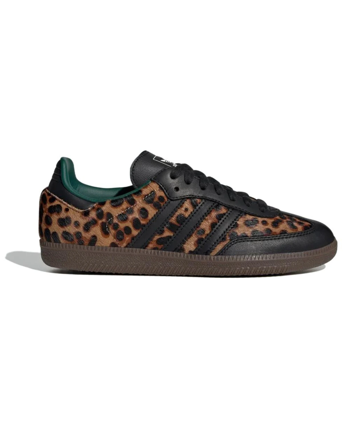 Adidas Originals SAMBA OG “Leopard Print” кроссовки износостойкие коричнево-черные картинка