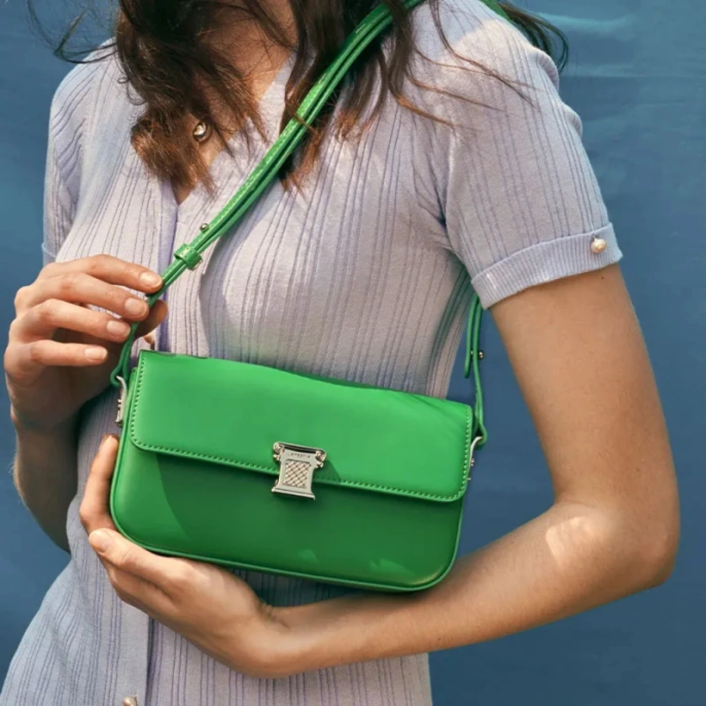 Маленькая квадратная сумка через плечо La Festin (зеленый) картинка