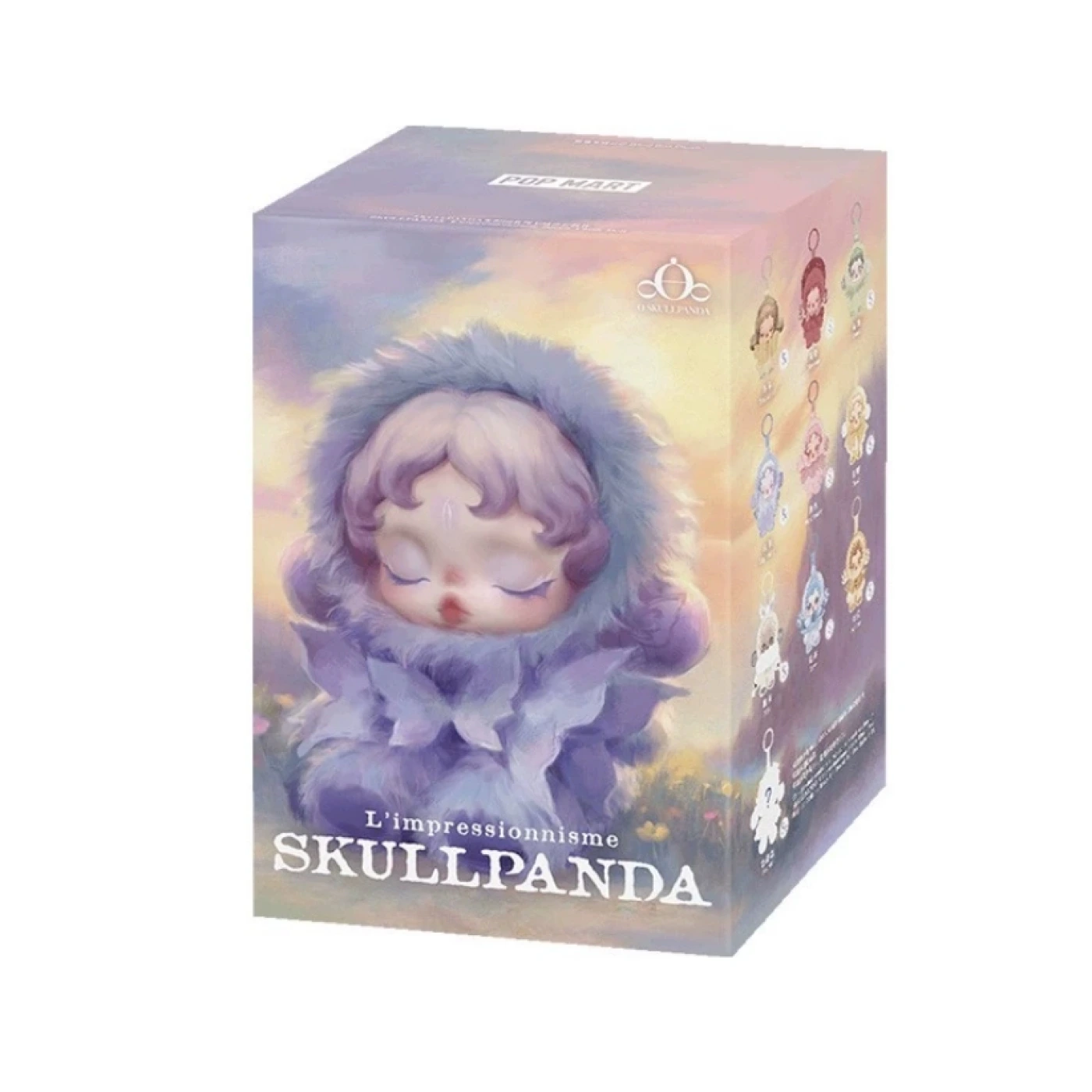 Коллекционный брелок POP MART SKULLPANDA L'impressionnisme (Mist) картинка