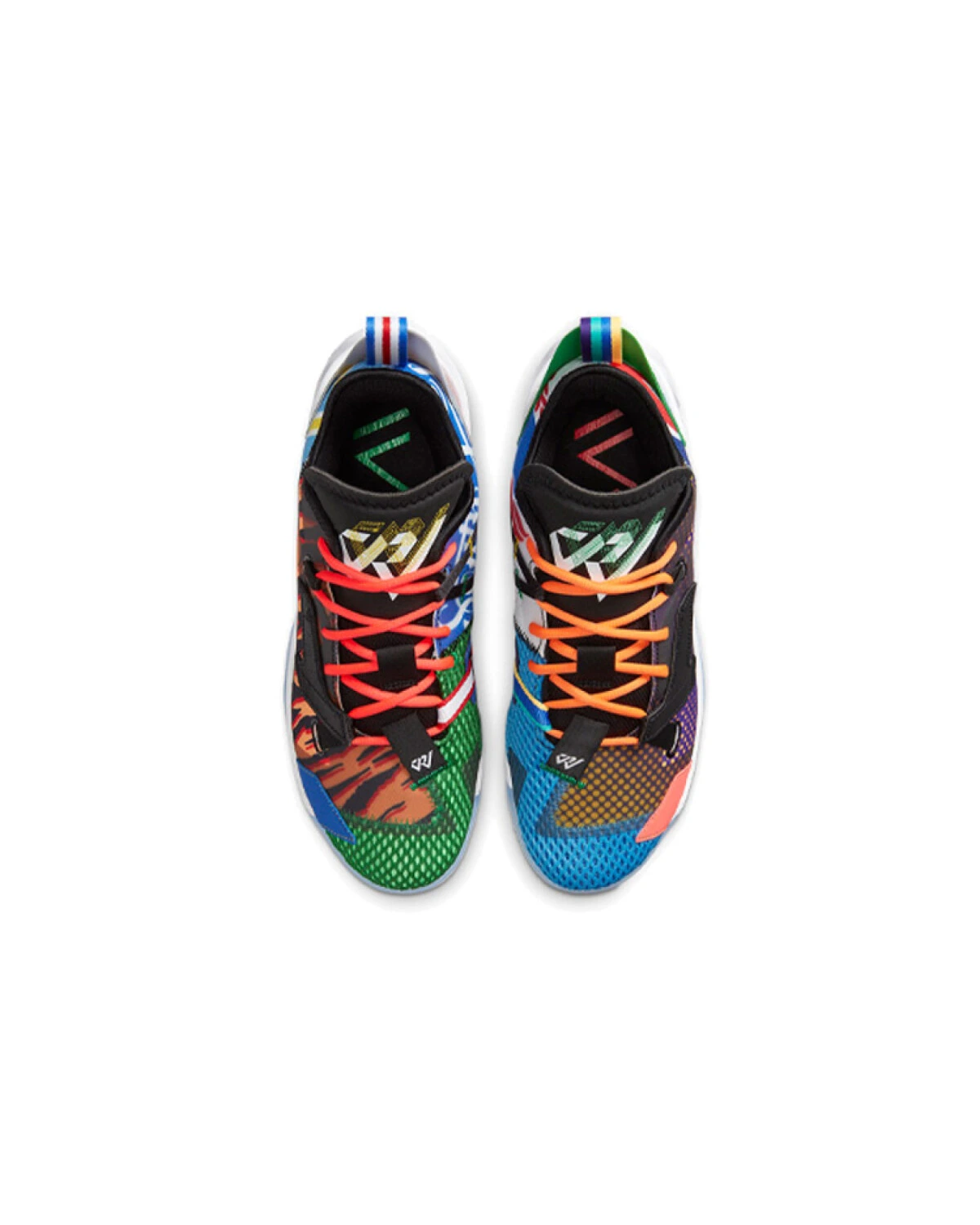 Jordan Why Not Zer0.4 унисекс спортивные кроссовки с Air Zoom сине-жёлтые картинка
