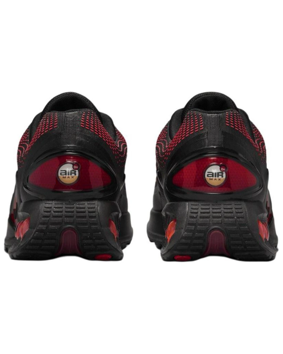 Nike Air Max Dn SE unisex кроссовки дышащие с поддержкой чёрно-красные картинка