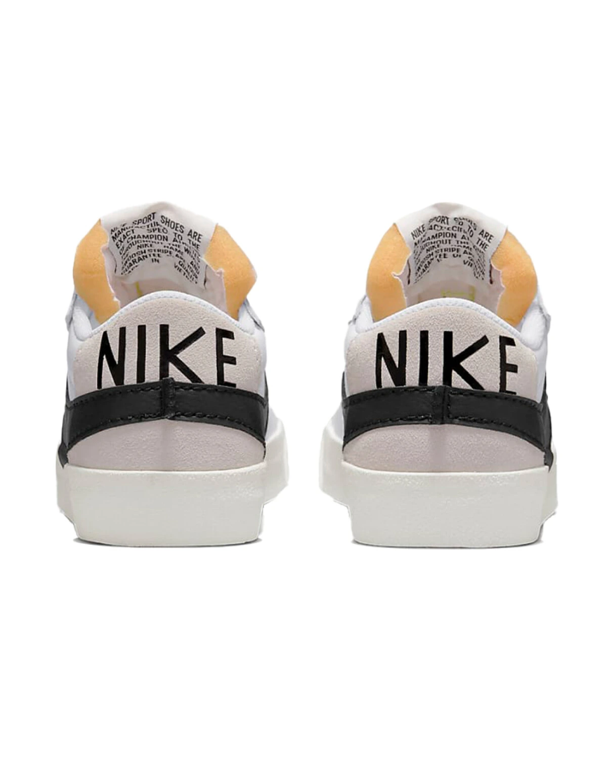 Nike Blazer Jumbo мужские кроссовки бело-чёрные картинка