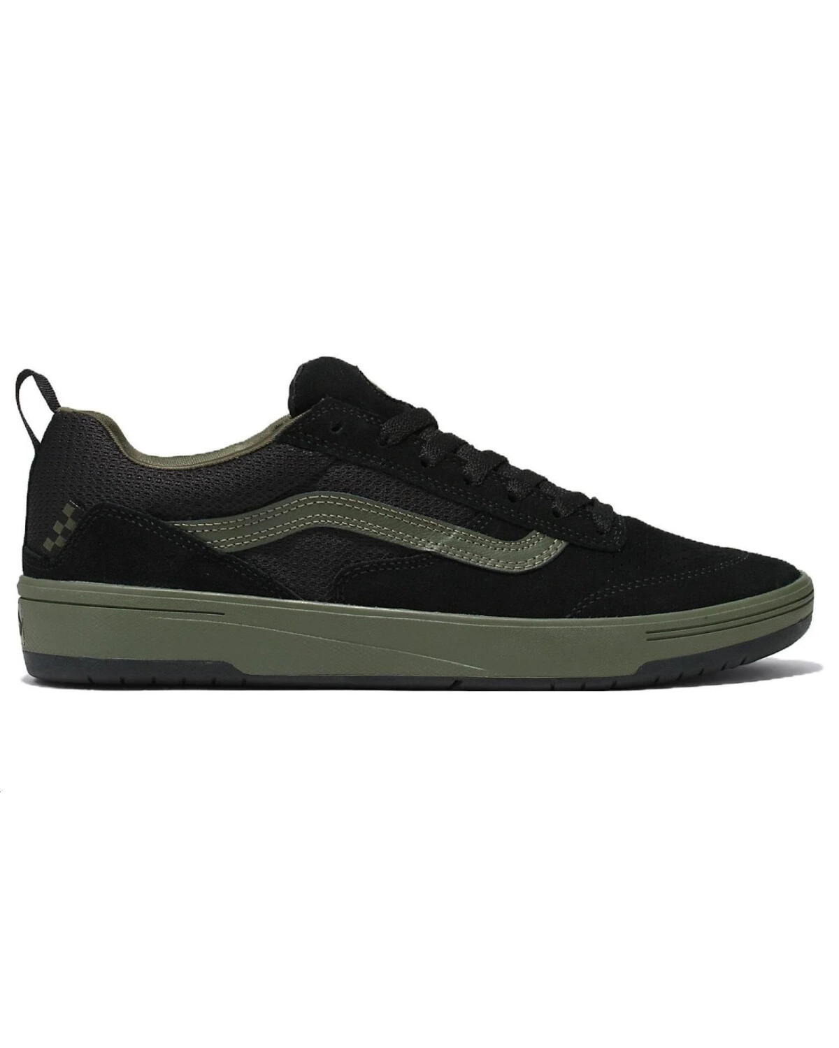 Vans Zahba мужские и женские кеды черно-зеленые картинка
