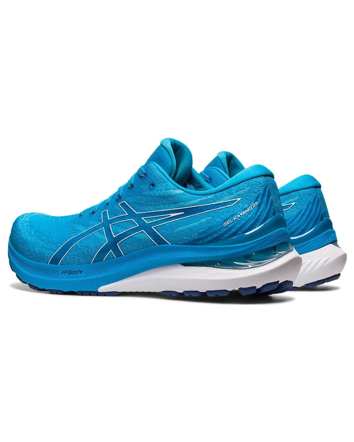 Asics GEL-KAYANO 29 мужские кроссовки для марафона с амортизацией сине-белые картинка