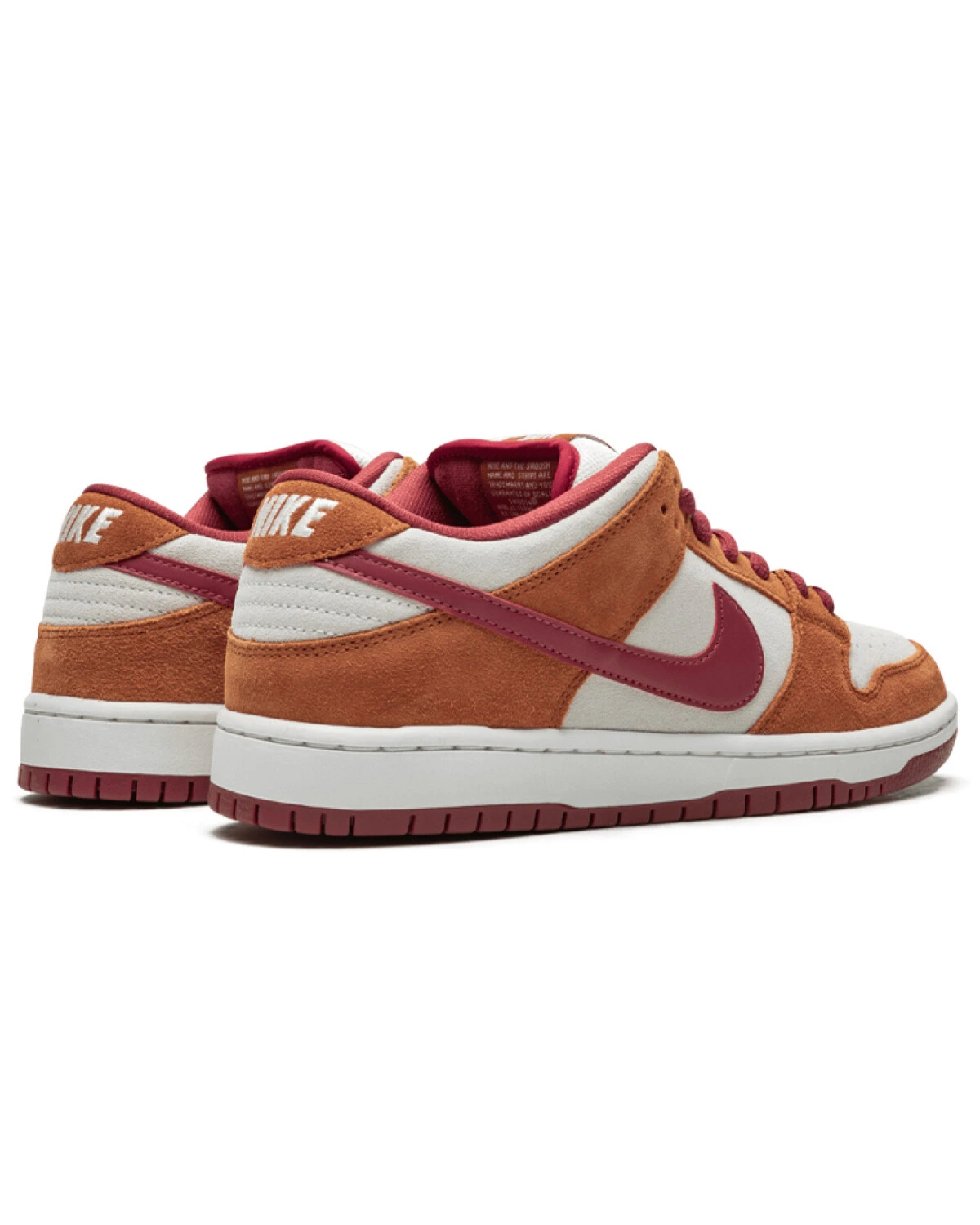 Nike Dunk SB Pro Russet Cedar мужские и женские кроссовки коричневые синтетические картинка