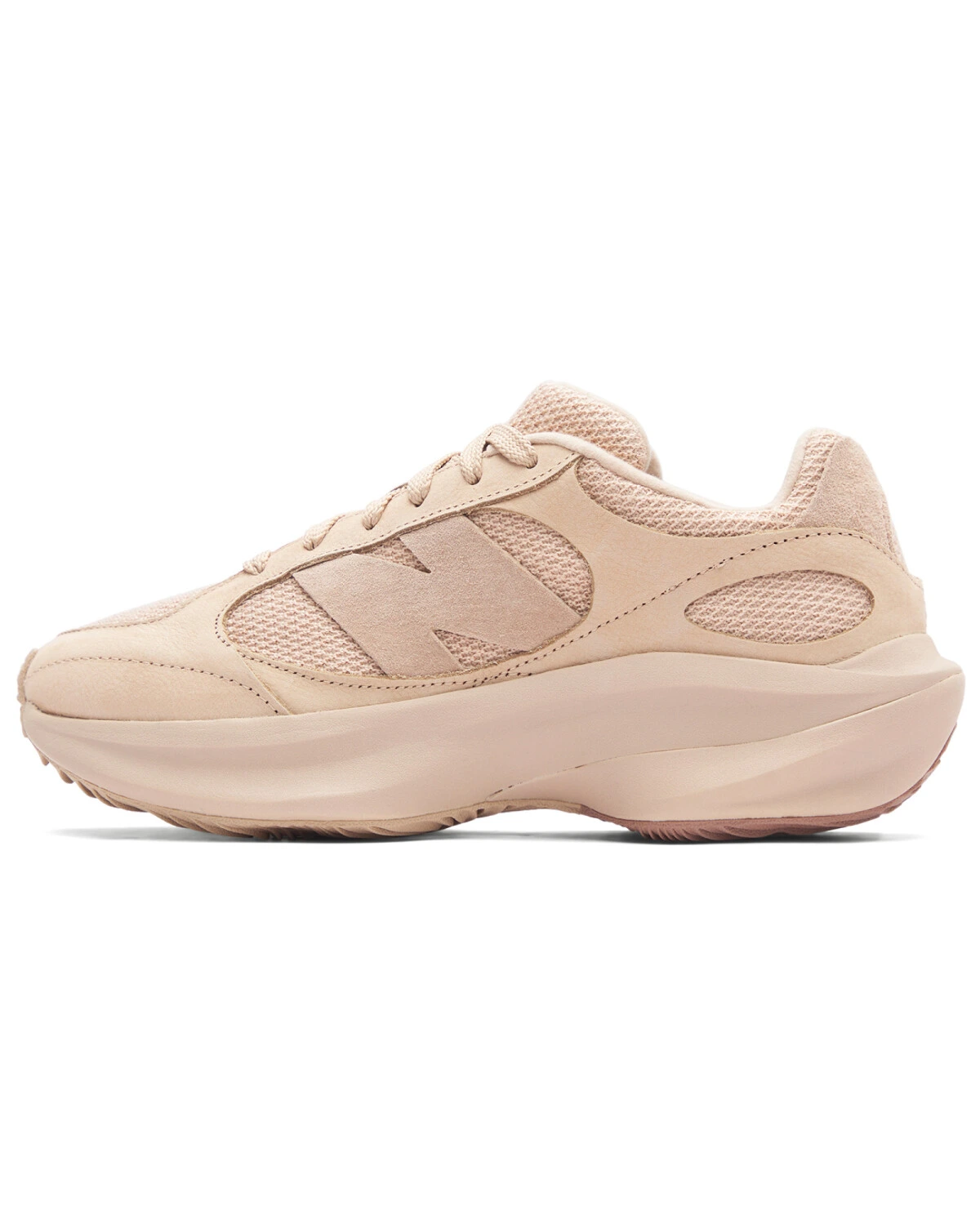 New Balance Wrpd Runner унисекс кроссовки коричневые с платформой и амортизацией картинка