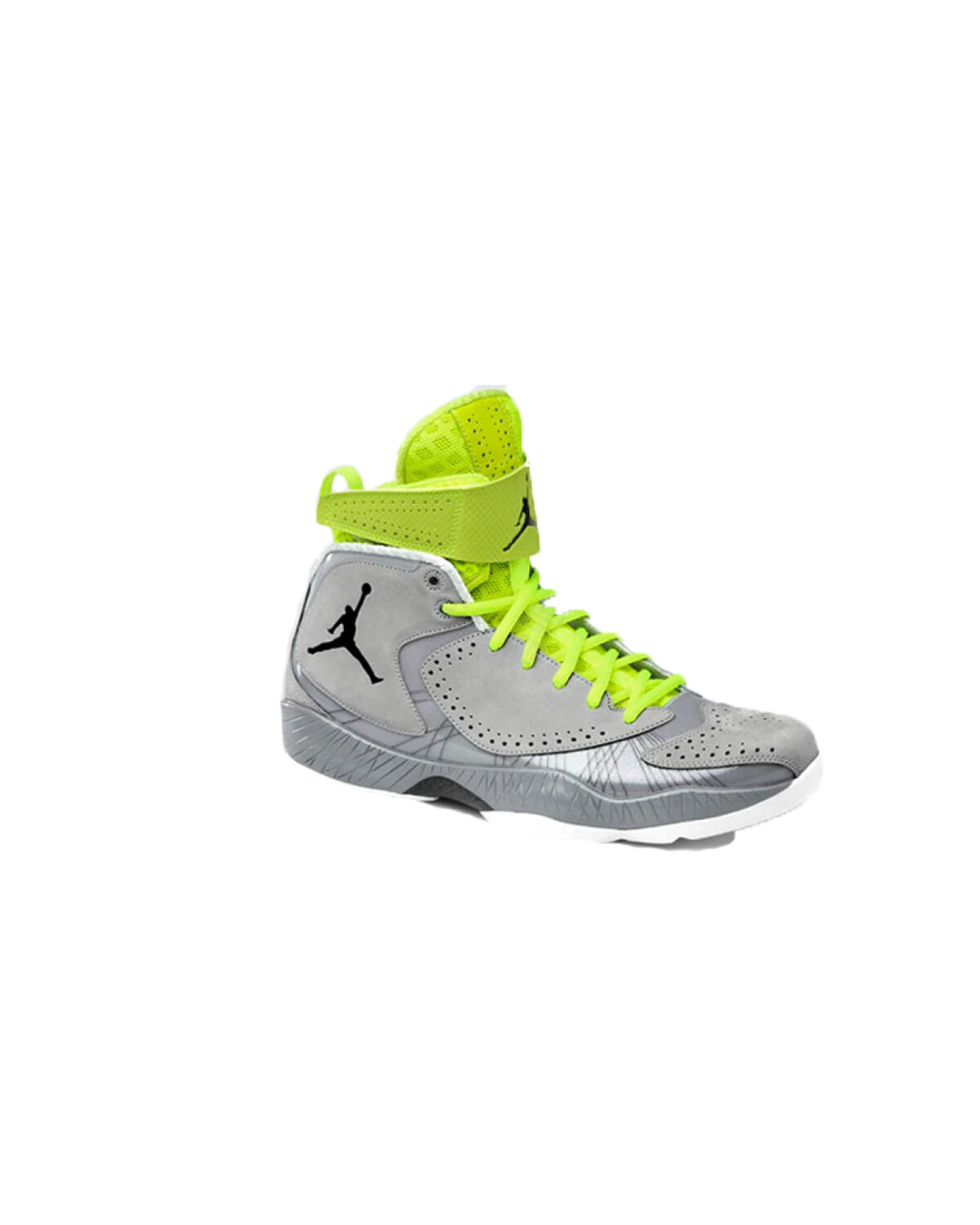 Jordan Air Jordan 2012 AJ27 мужские спортивные кроссовки высокие серые картинка
