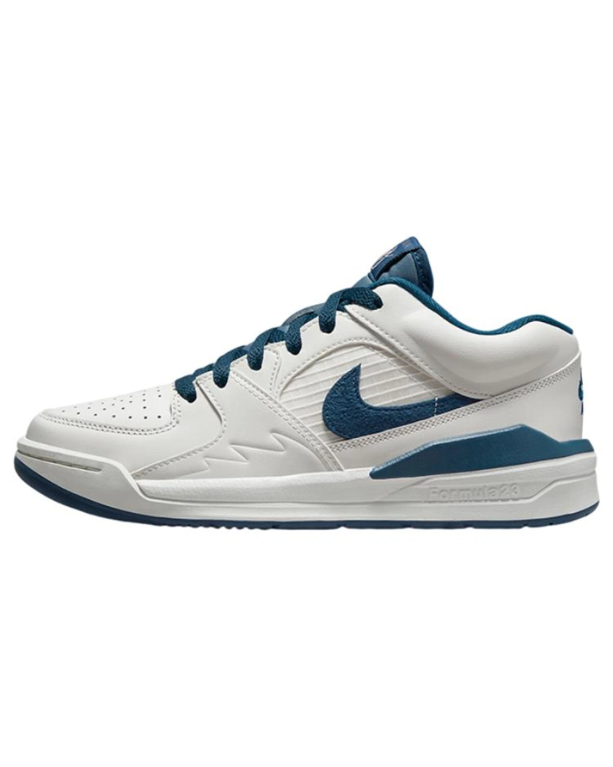 Jordan Stadium 90 "White Teal" женские кроссовки из синтетики бело-голубые картинка