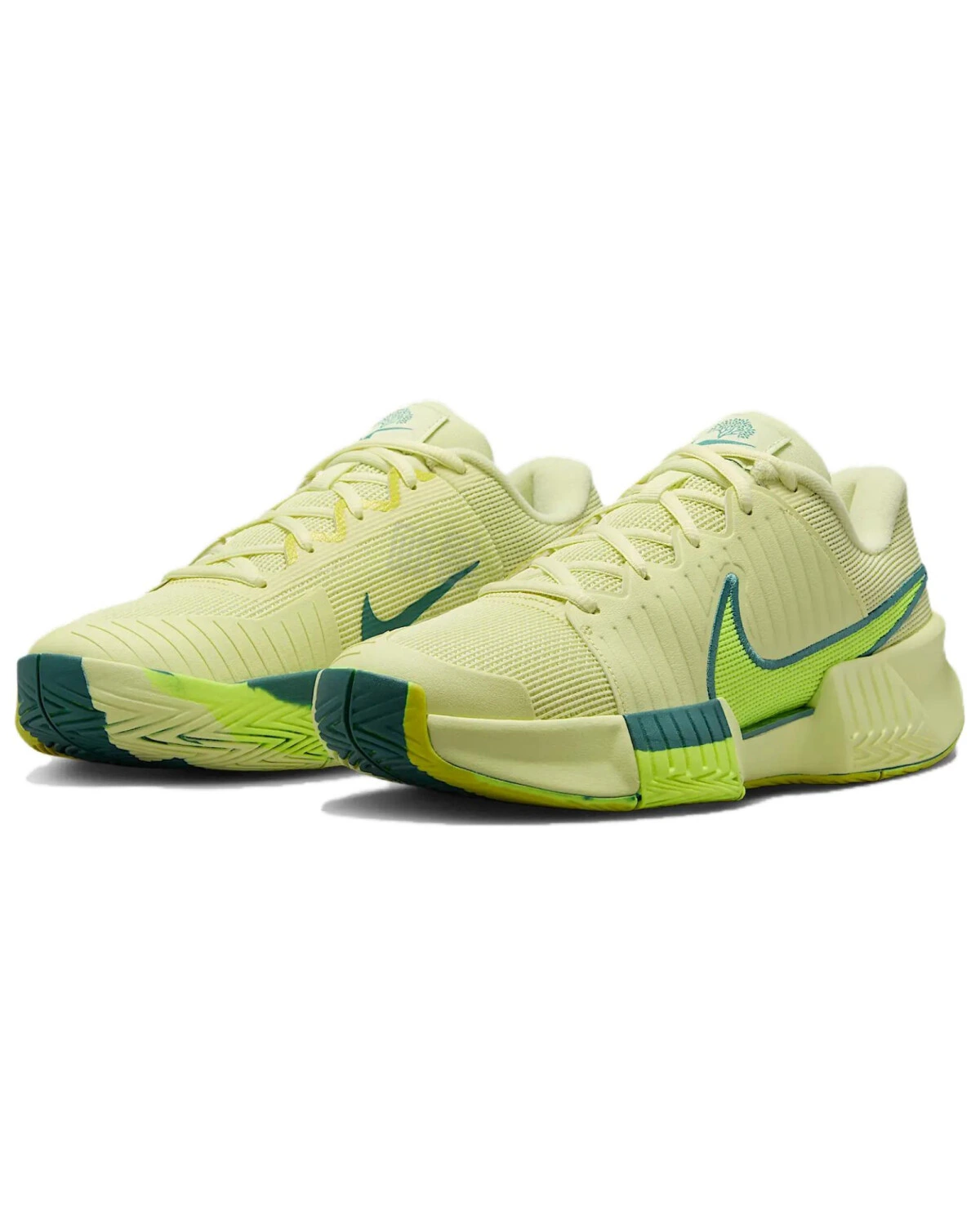 Nike GP Challenge Pro женские теннисные кроссовки  зеленые картинка