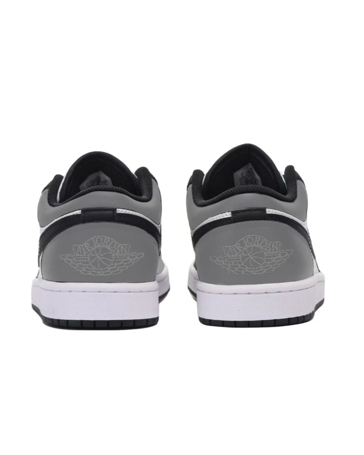 Jordan Air Jordan 1 Low мужские кроссовки бело-серые с амортизацией и нескользящей подошвой картинка