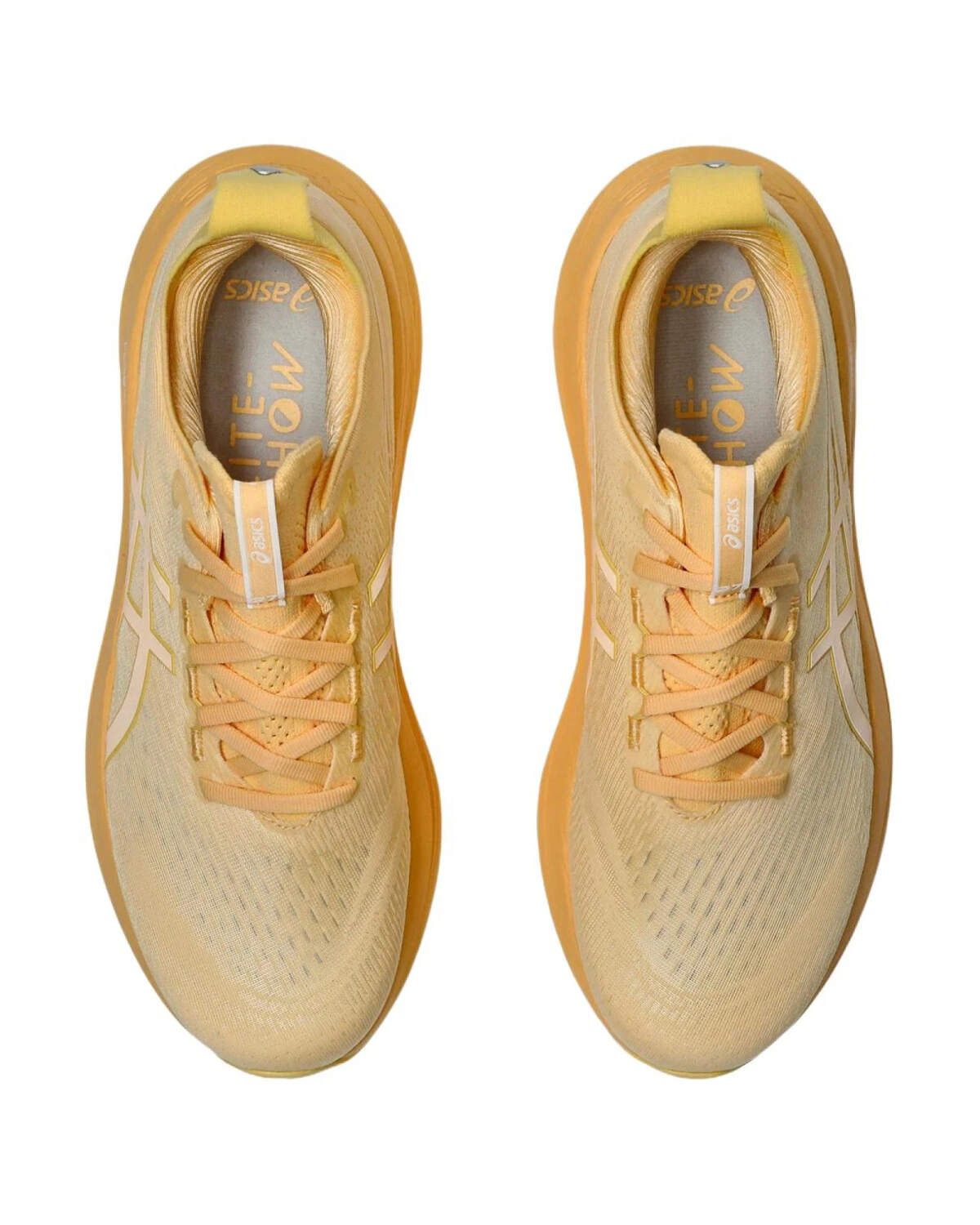 Asics GEL-NIMBUS 27 Lite мужские спортивные кроссовки для бега жёлтые картинка