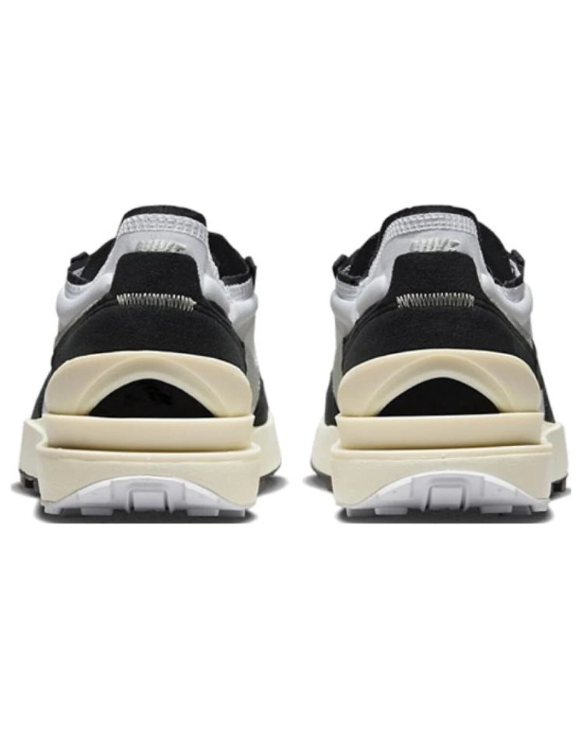 Nike Waffle One мужские кроссовки черно-белые картинка
