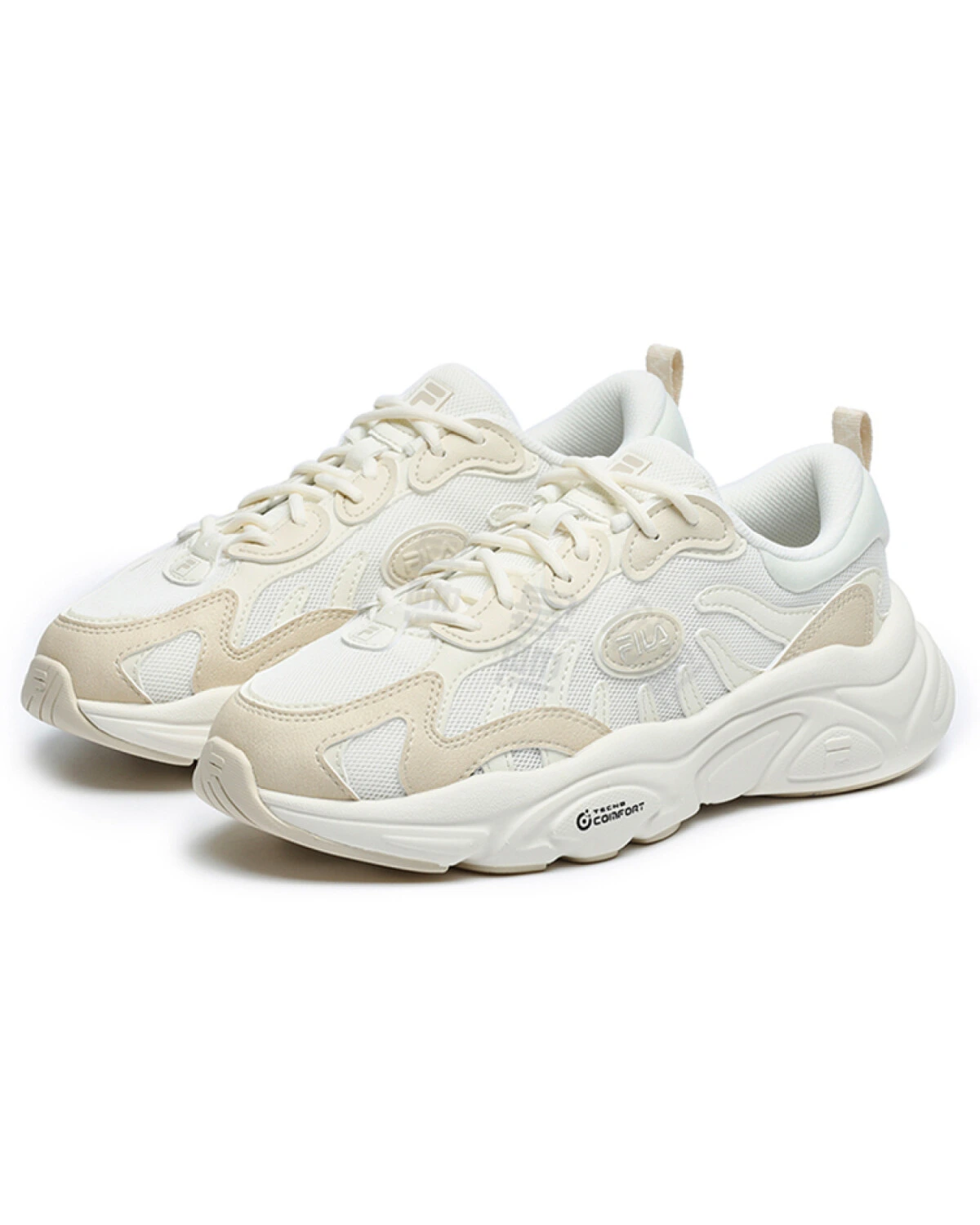 FILA Keppler женские кроссовки с отражающими элементами белые картинка