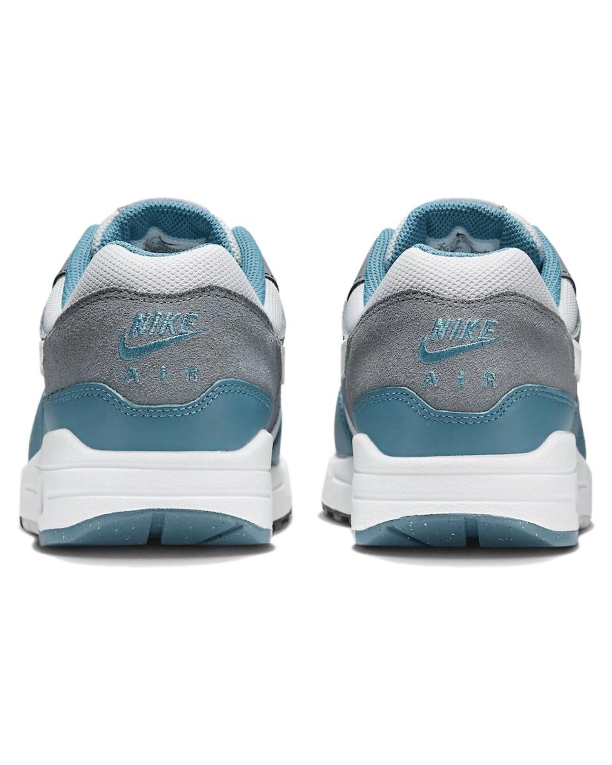 Nike Air Max 1 мужские повседневные кроссовки с амортизацией Air Max серо-голубые картинка